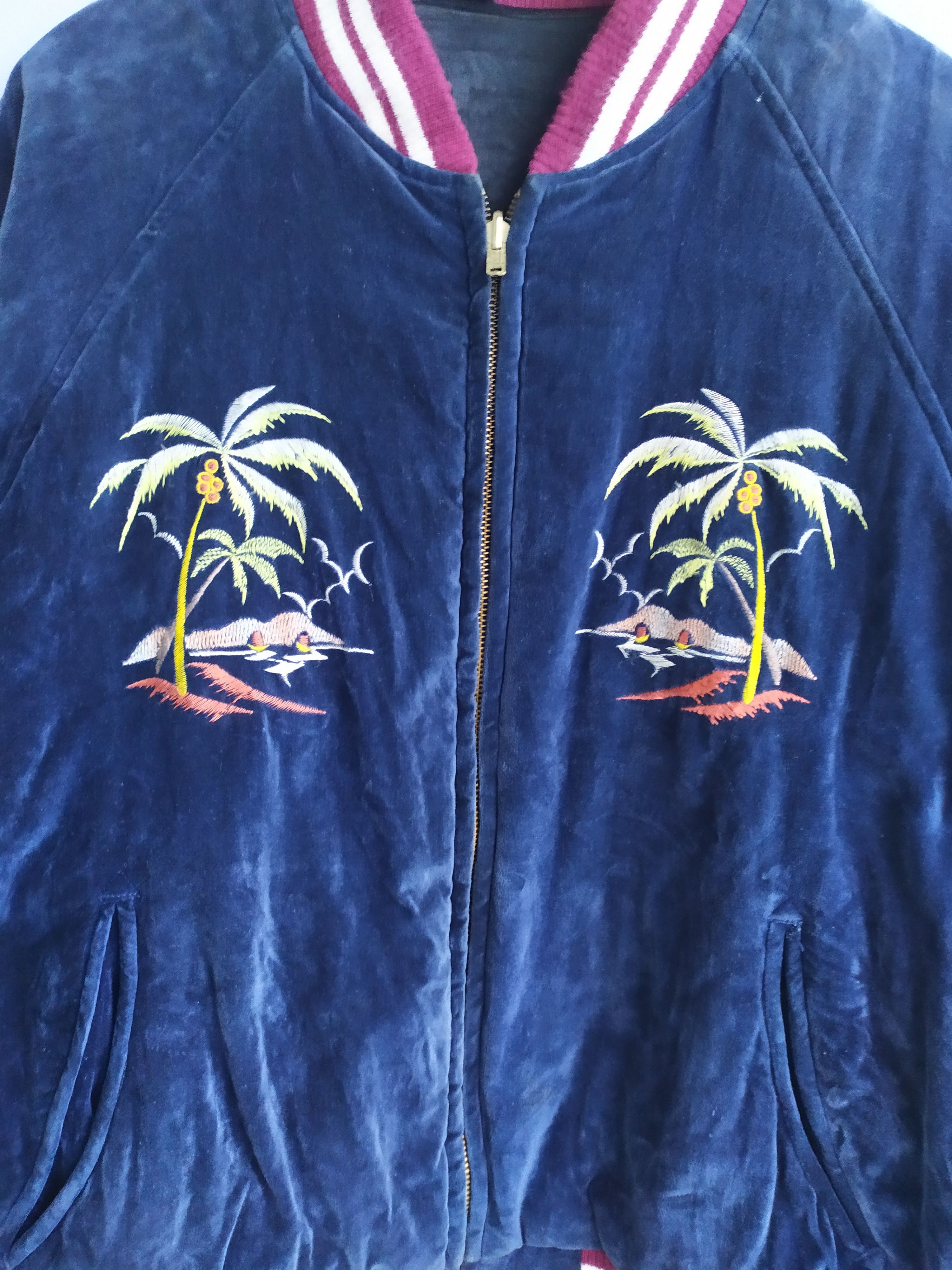 Japanese Brand Vintage Reversible Guam Island Sukajan Size US M / EU 48-50 / 2 - 9 Thumbnail