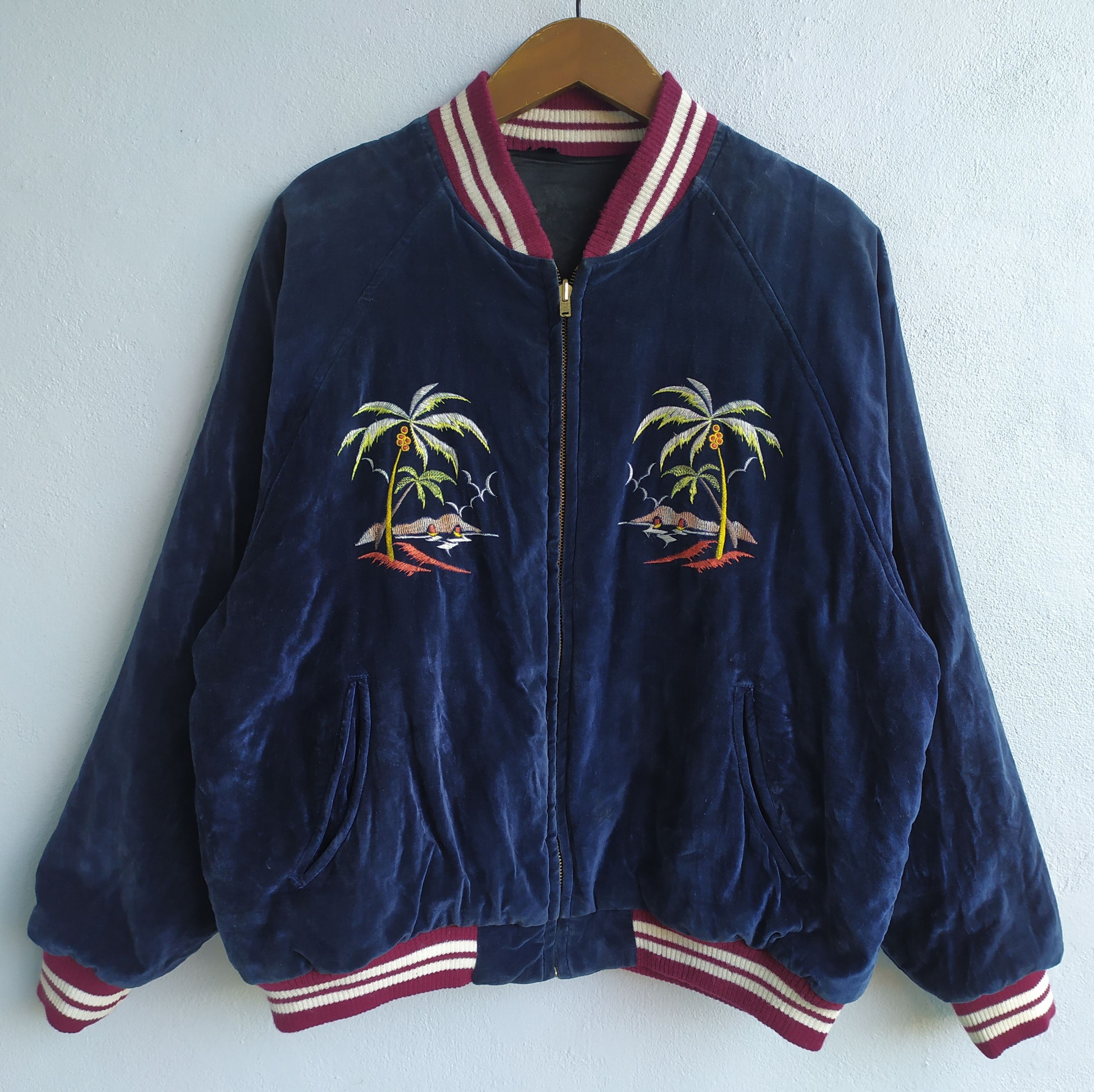 Japanese Brand Vintage Reversible Guam Island Sukajan Size US M / EU 48-50 / 2 - 3 Thumbnail