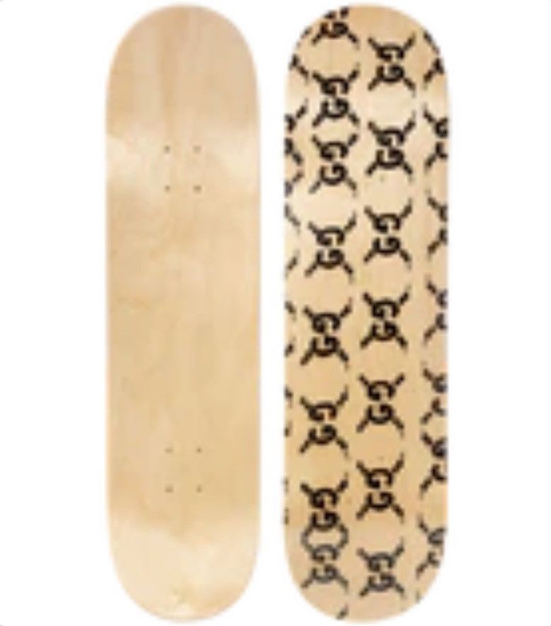 Market Boochi GG Monogram Skate Deck Gucci print Size ONE SIZE - 4 Thumbnail