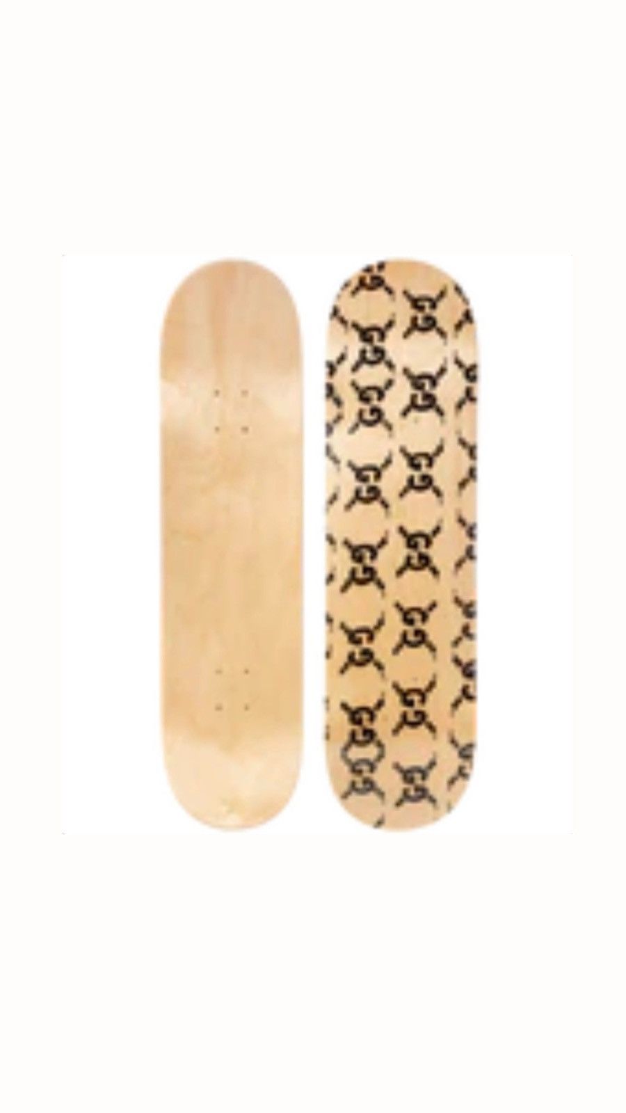 Market Boochi GG Monogram Skate Deck Gucci print Size ONE SIZE - 1 Thumbnail