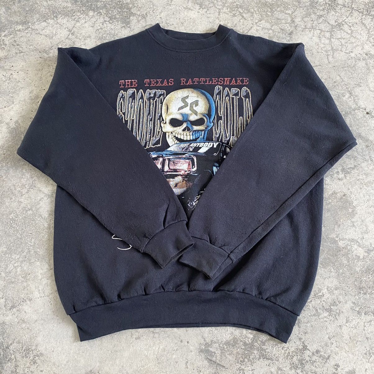 Other Vintage Stone Cold Steve Austin Wrestler WWF Sweatshirt Size US L / EU 52-54 / 3 - 4 Thumbnail