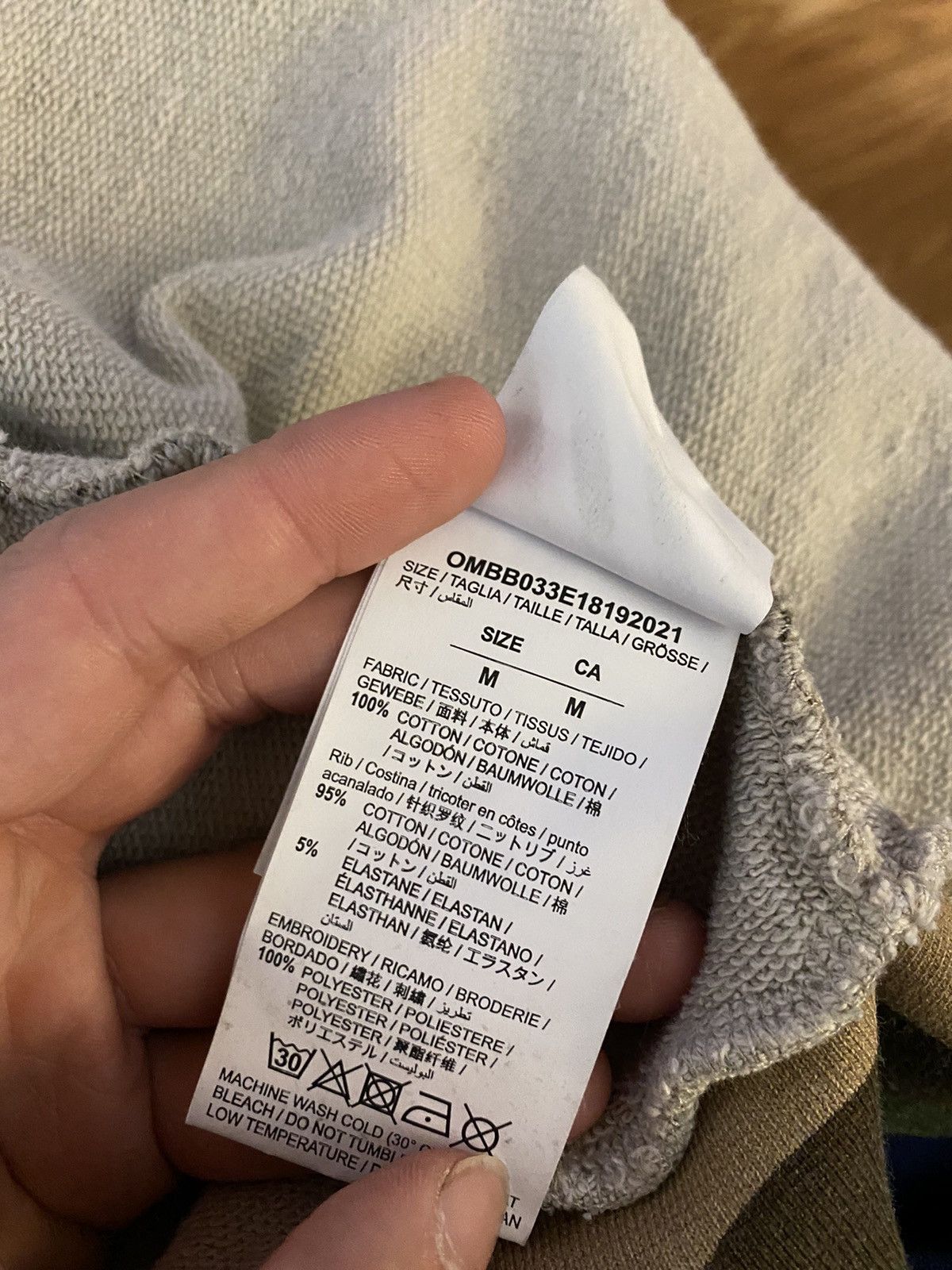 Off-White Off white zip up hoodie Size US M / EU 48-50 / 2 - 6 Thumbnail