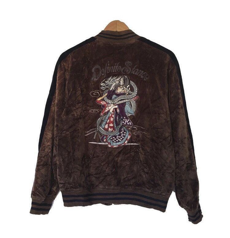Vintage Sukajan Souvenir light Bomber Jackets Size US L / EU 52-54 / 3 - 2 Thumbnail