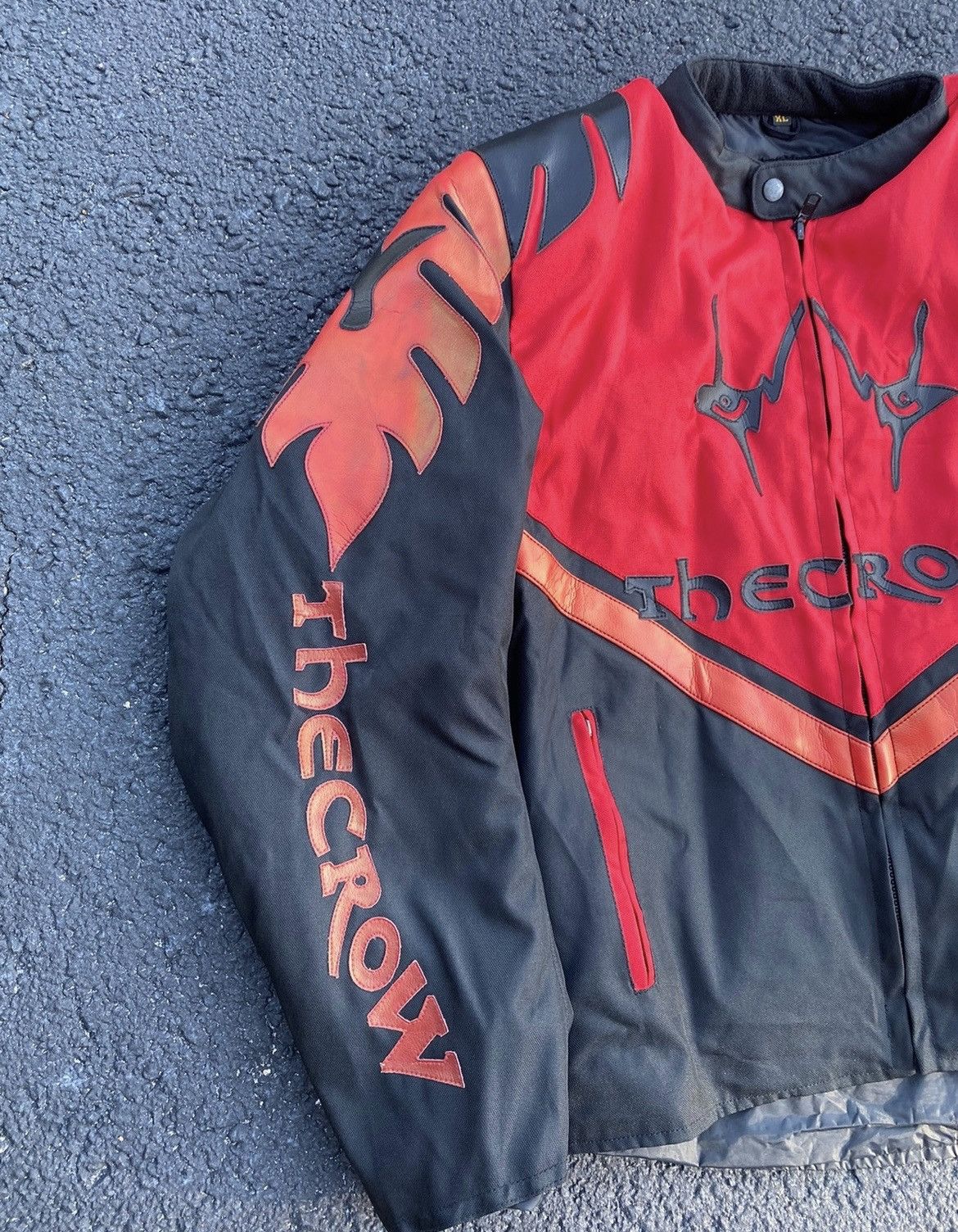 Japanese Brand × Streetwear × Vintage The crow motorcycle jacket | Grailed