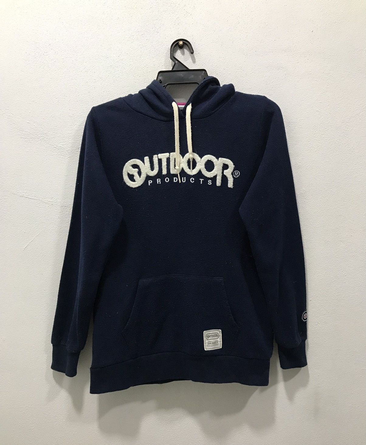 image of Designer Outdoor Product Hoodie in Navy, Men's (Size Large)