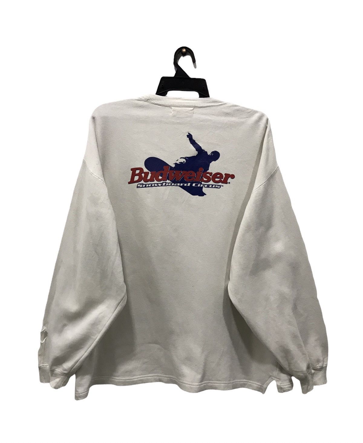 Budweiser × Vintage Vintage Budweiser snowboard circus SWEATSHIRT Size US L / EU 52-54 / 3 - 1 Thumbnail