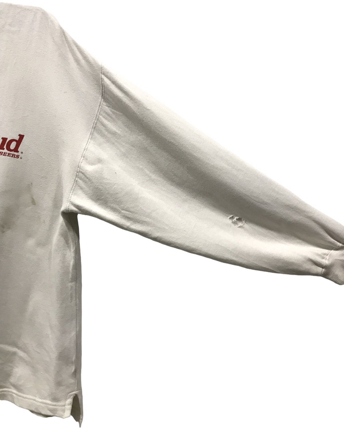 Budweiser × Vintage Vintage Budweiser snowboard circus SWEATSHIRT Size US L / EU 52-54 / 3 - 5 Thumbnail