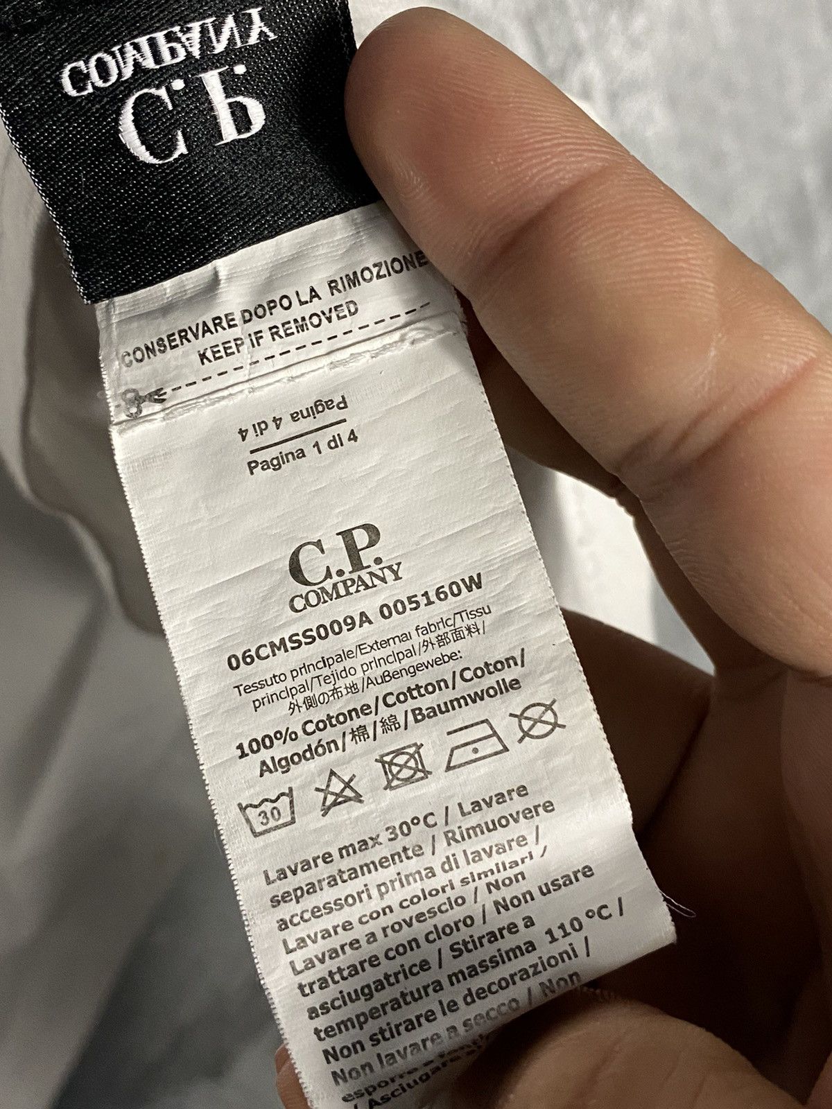 C.P. Company C.P. Company 020 Big logo T-shirt Size US XL / EU 56 / 4 - 6 Thumbnail