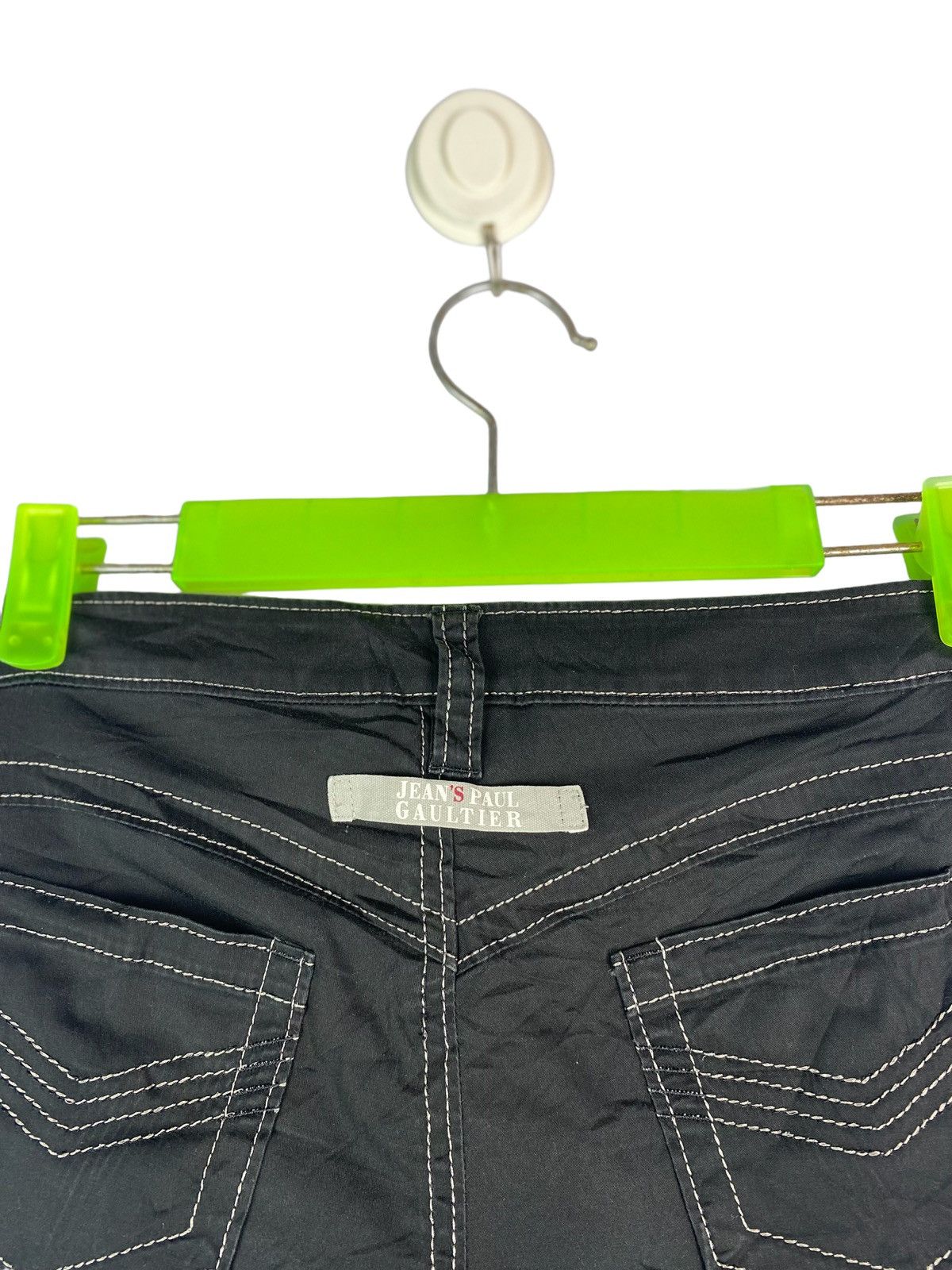 Jean Paul Gaultier × Vintage Vtg 90s Jean Paul Gaultier superblack semi bootcut pant Size 30" / US 8 / IT 44 - 3 Thumbnail