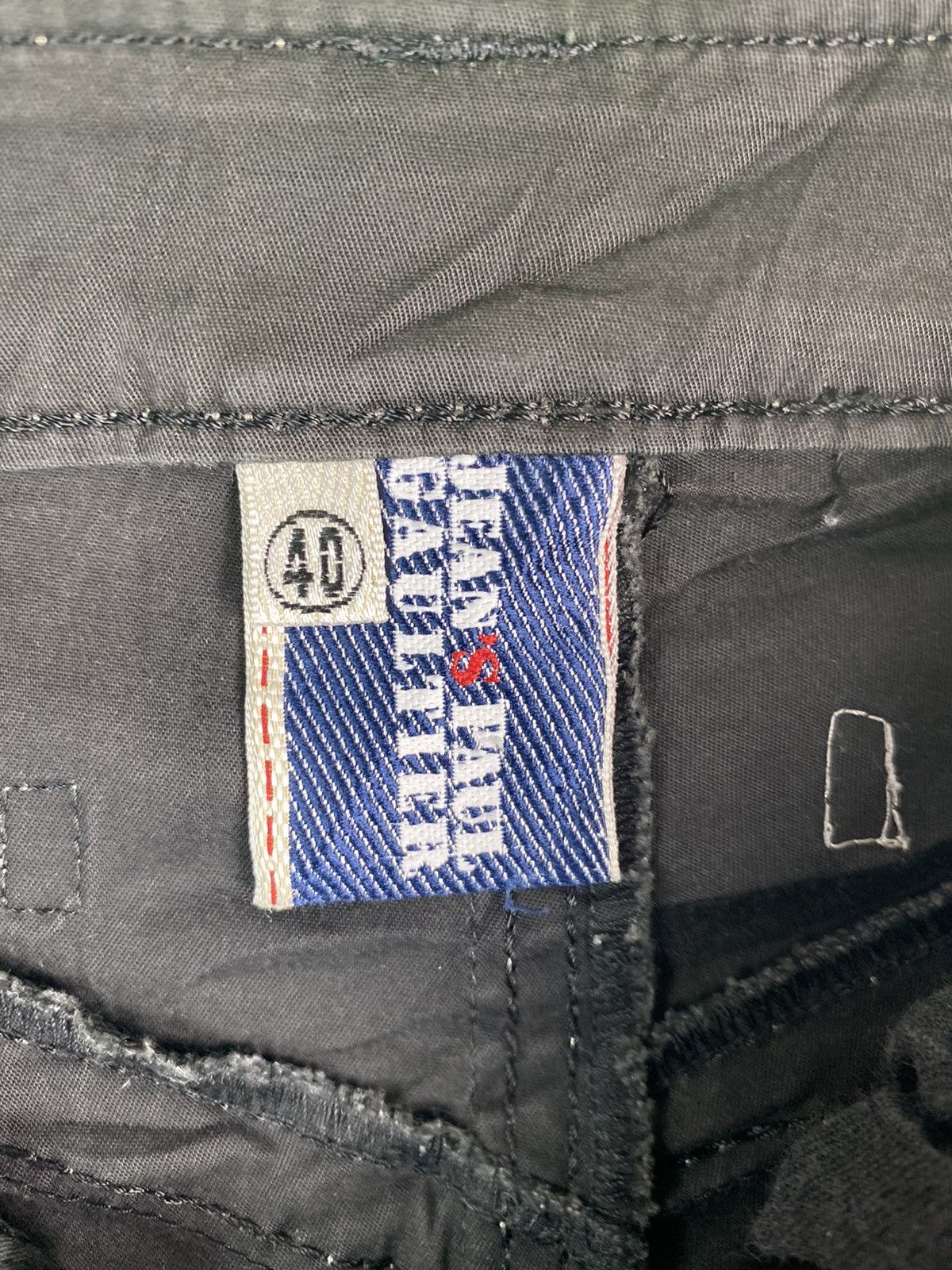 Jean Paul Gaultier × Vintage Vtg 90s Jean Paul Gaultier superblack semi bootcut pant Size 30" / US 8 / IT 44 - 8 Thumbnail