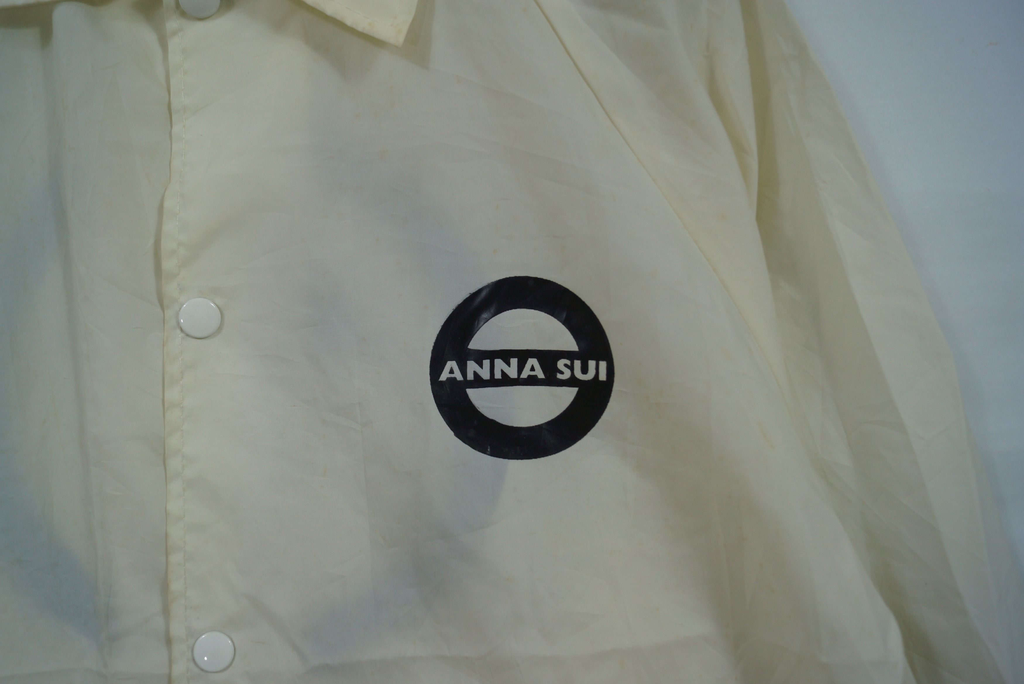 Vintage Rare!! Vintage Jacket Windbreaker Anna Sui Small Logo Size US L / EU 52-54 / 3 - 2 Preview