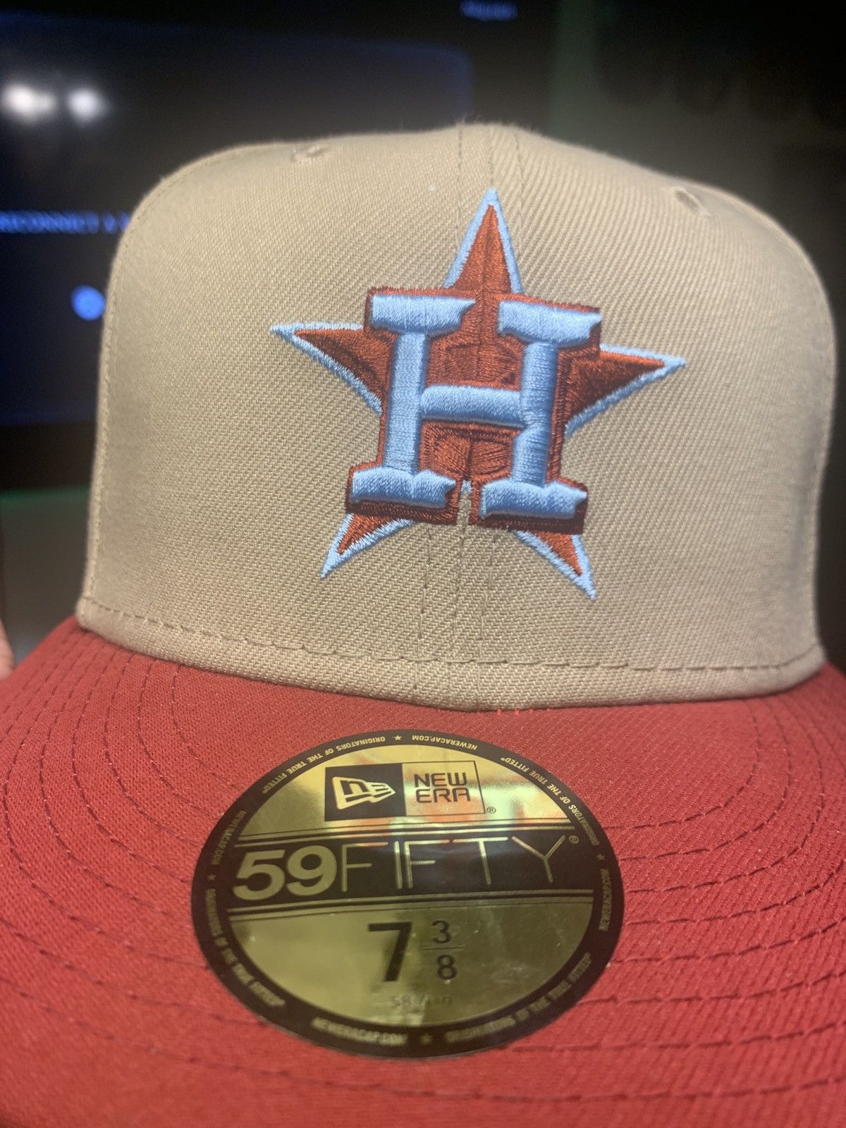 Hat Club Houston Astros 7 3/8 blue Uv Size ONE SIZE - 2 Thumbnail