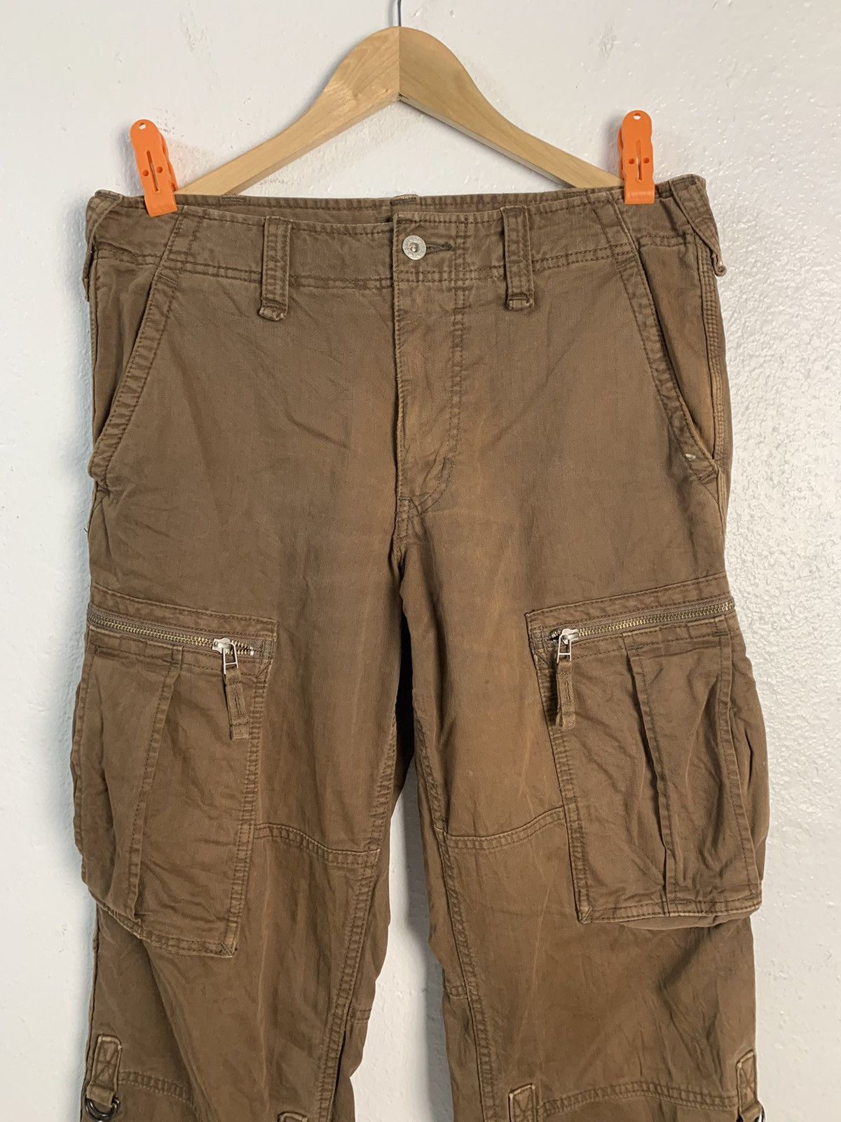 Uniqlo Uniqlo Multipocket Parachute Cargo Pants Size US 33 - 3 Thumbnail