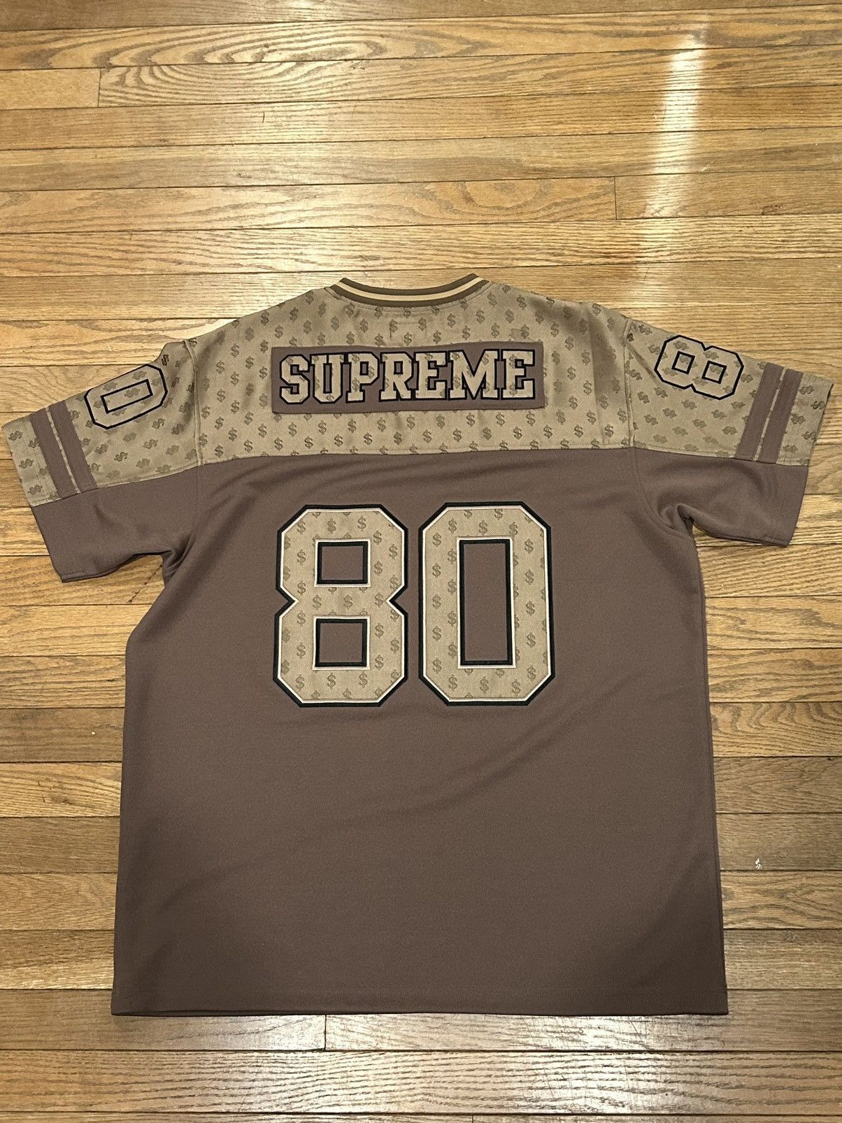 Supreme Supreme Monogram Football Jersey | Grailed