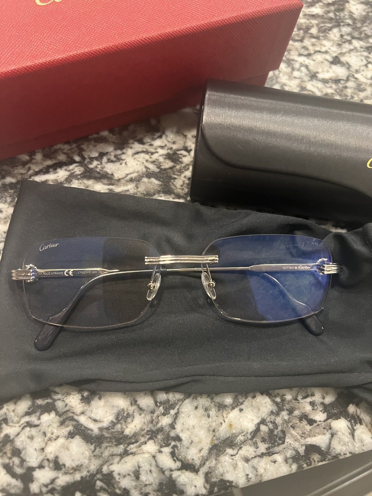 Cartier Cartier Rimless EyeGlasses | Grailed