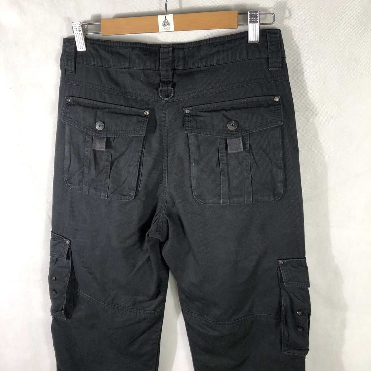 Designer × Japanese Brand JF Parachute Multipocket Zipper Tactical Cargo Pant Size US 32 / EU 48 - 8 Thumbnail