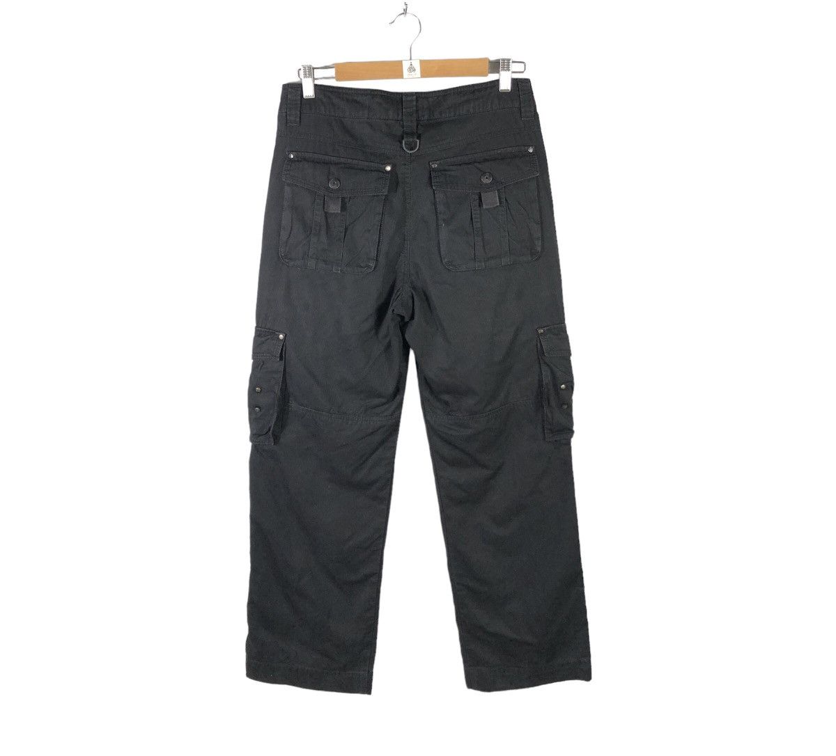 Designer × Japanese Brand JF Parachute Multipocket Zipper Tactical Cargo Pant Size US 32 / EU 48 - 2 Thumbnail