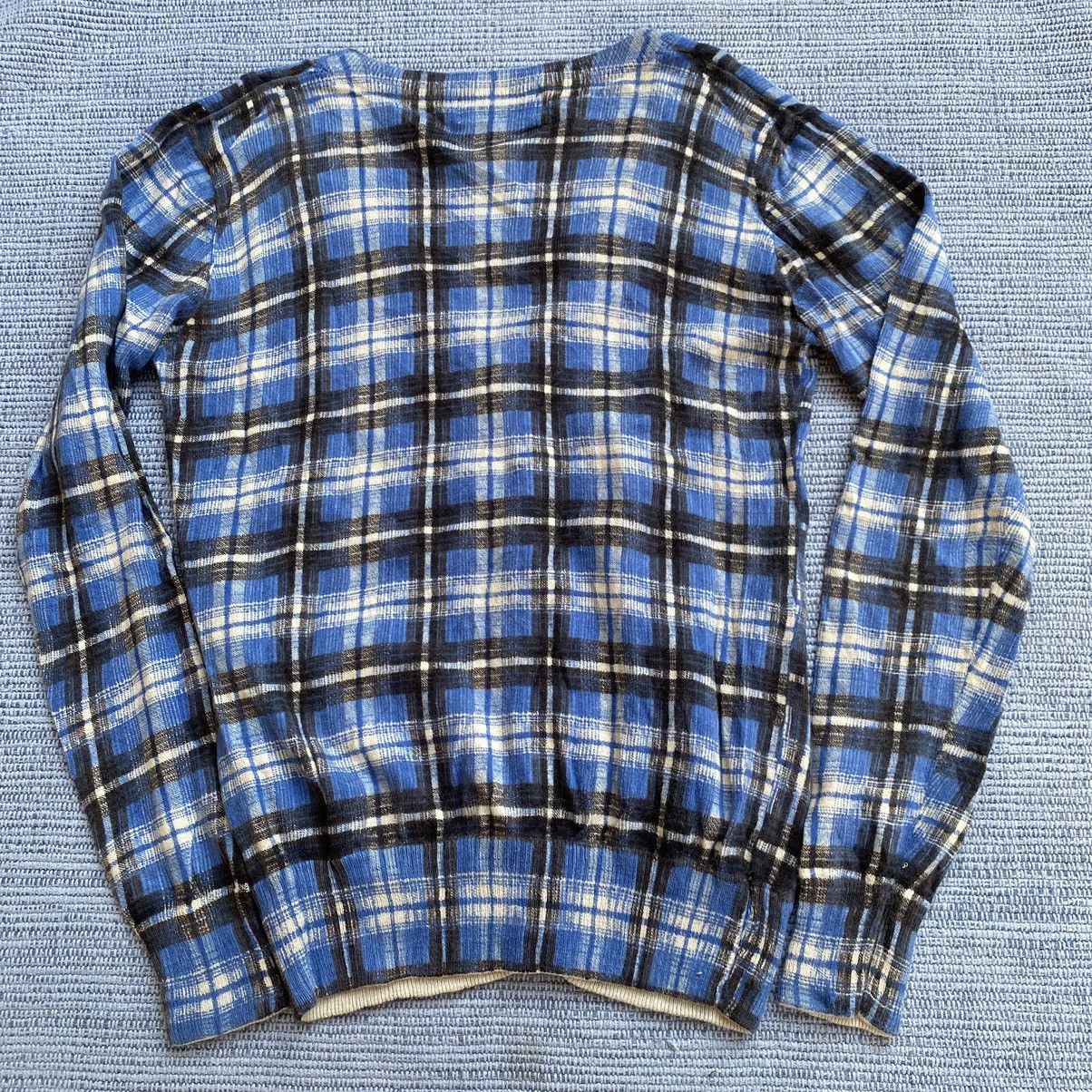 Beams Plus blue checked printed beams heart Size US S / EU 44-46 / 1 - 5 Thumbnail