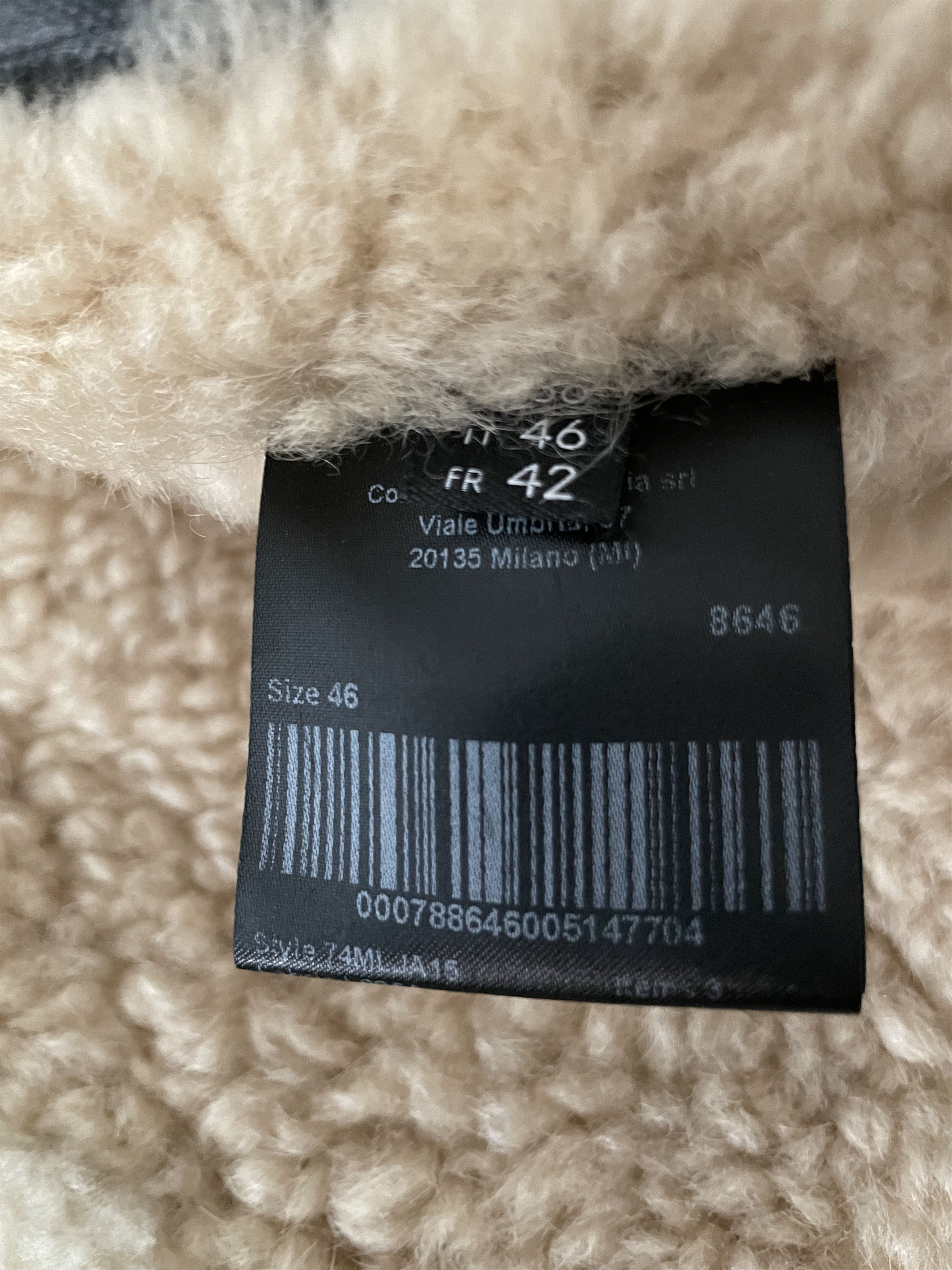 Calvin Klein 205W39NYC Raf Simons designed Leather Shearling Jacket Size US S / EU 44-46 / 1 - 7 Thumbnail