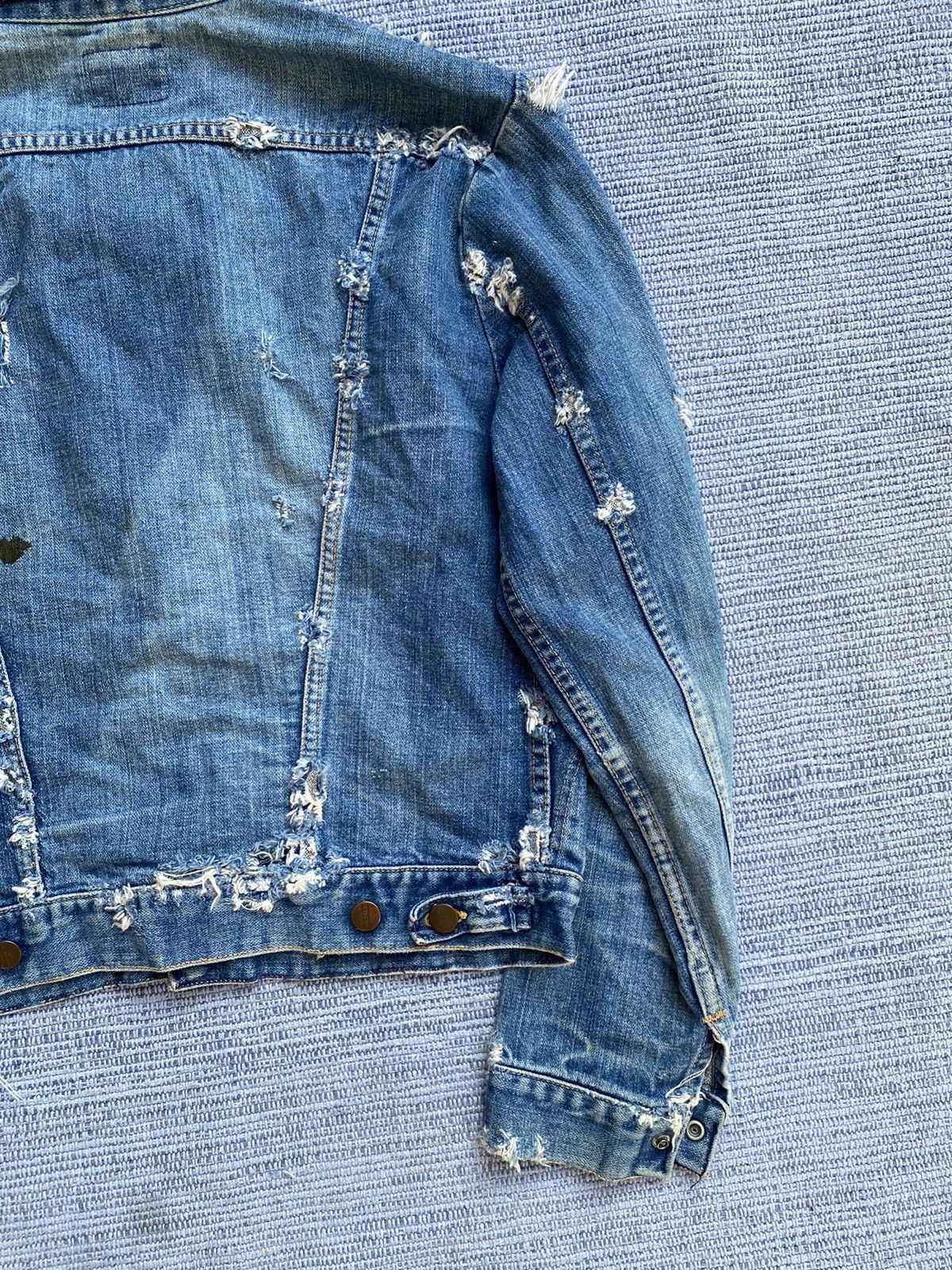 Vintage vintage 50/60s mavericks denim jacket Size US M / EU 48-50 / 2 - 10 Thumbnail