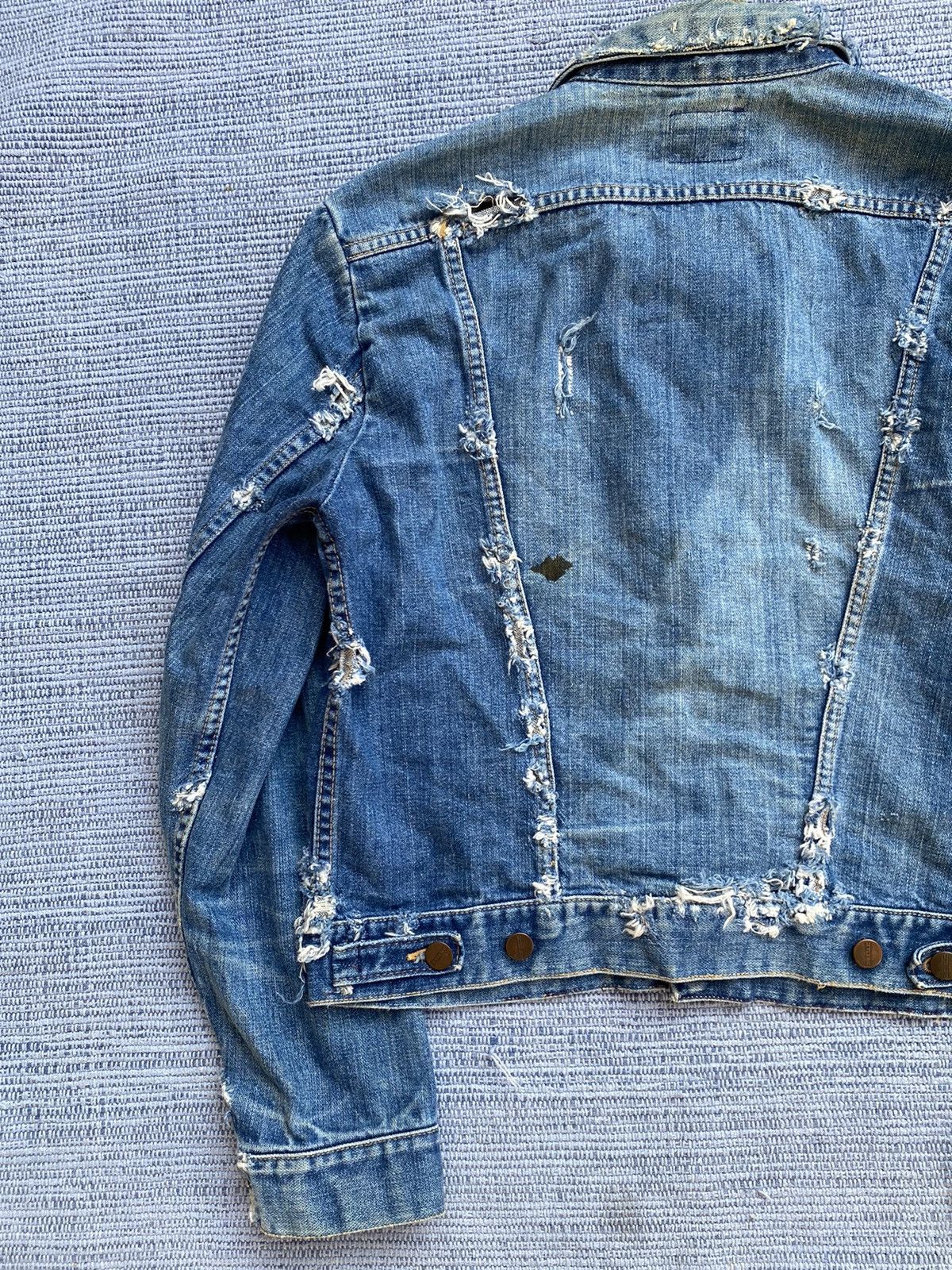 Vintage vintage 50/60s mavericks denim jacket Size US M / EU 48-50 / 2 - 11 Thumbnail