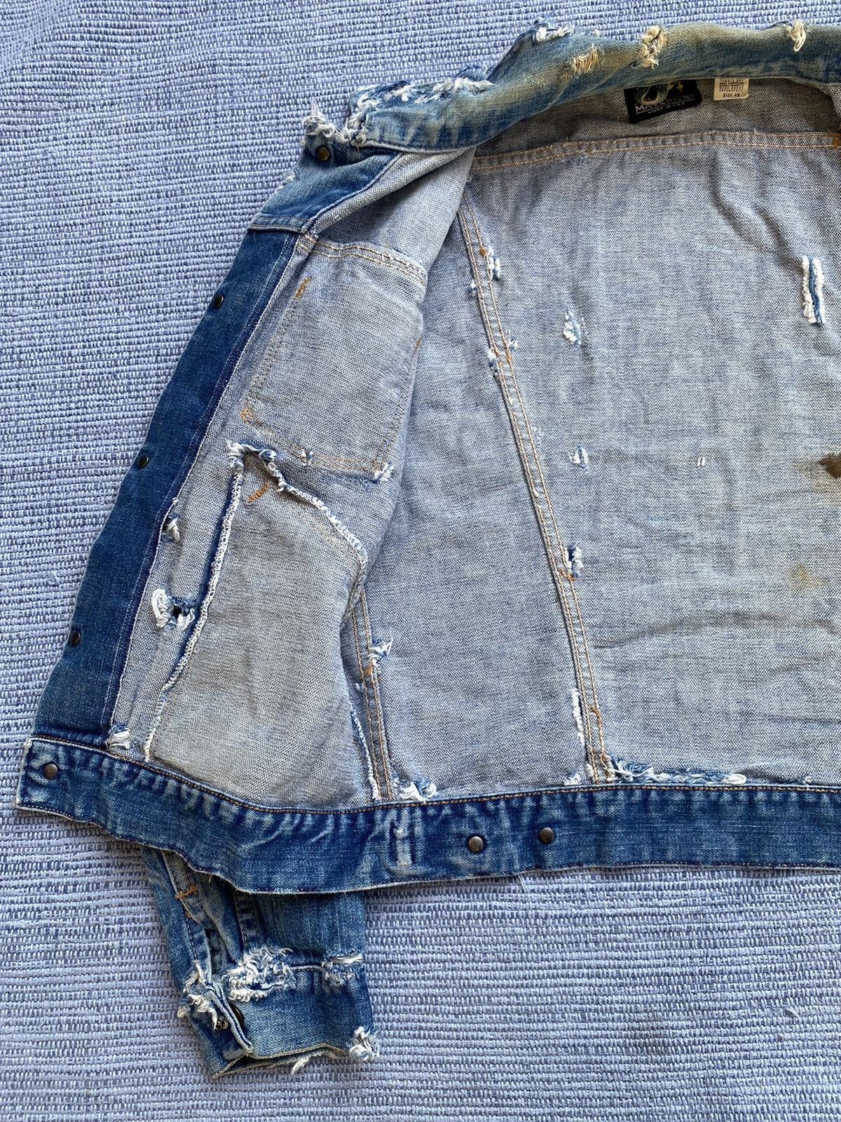 Vintage vintage 50/60s mavericks denim jacket Size US M / EU 48-50 / 2 - 8 Thumbnail