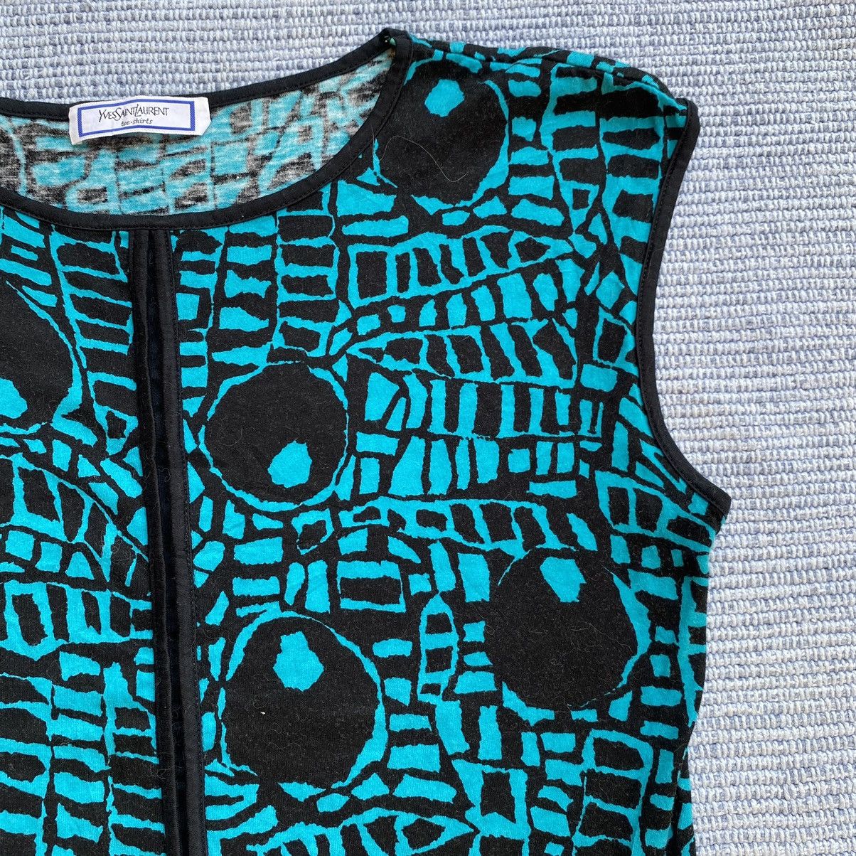 vintage 80s tee shirt ysl