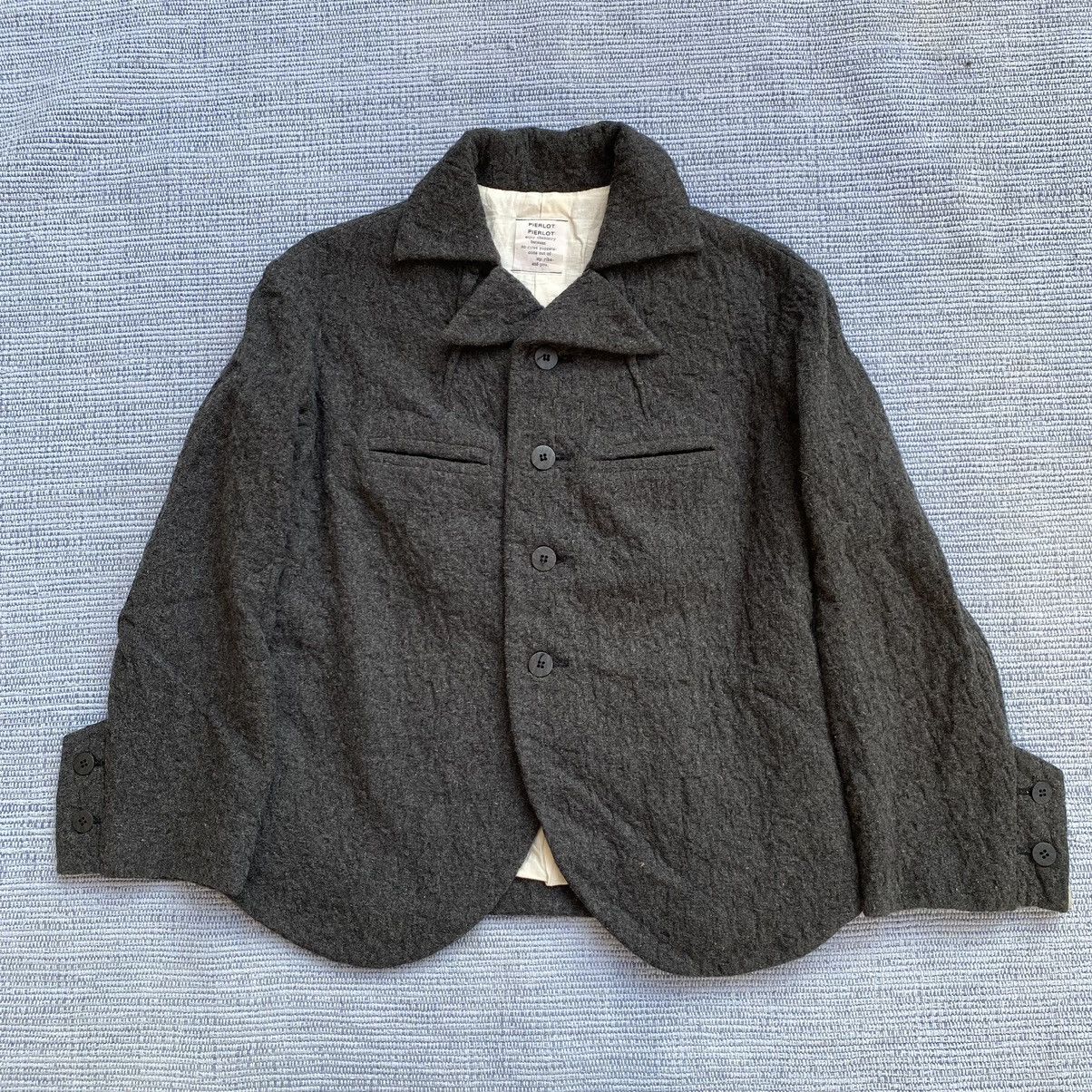 Japanese Brand pierlot pierlot wool jacket Size US S / EU 44-46 / 1 - 1 Thumbnail