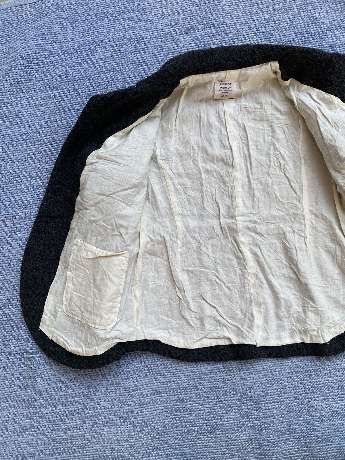 Japanese Brand pierlot pierlot wool jacket Size US S / EU 44-46 / 1 - 6 Thumbnail