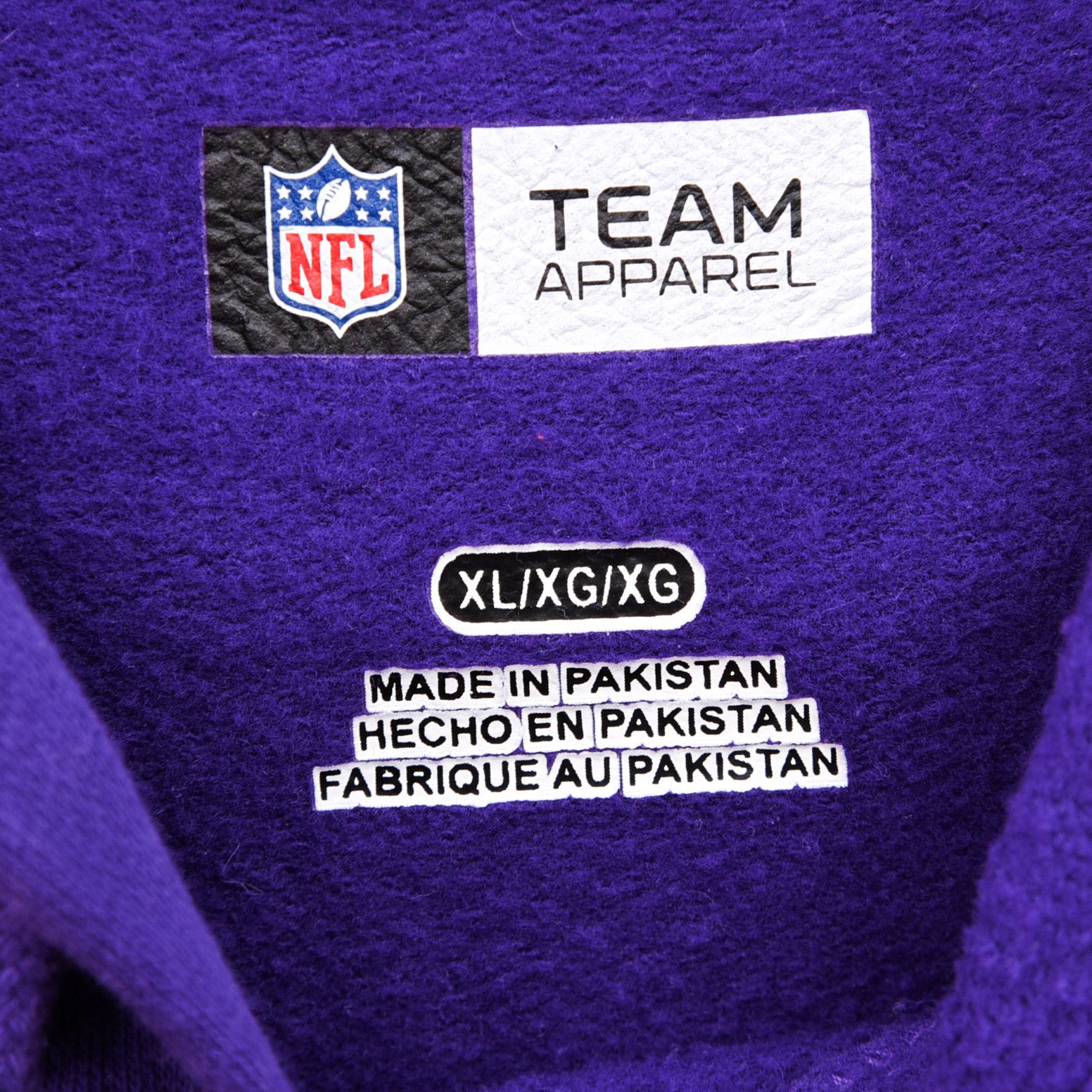 NFL Minnesota Vikings Mens XL 2017 NFC Champions Hoodie Pullover Size US XL / EU 56 / 4 - 5 Thumbnail