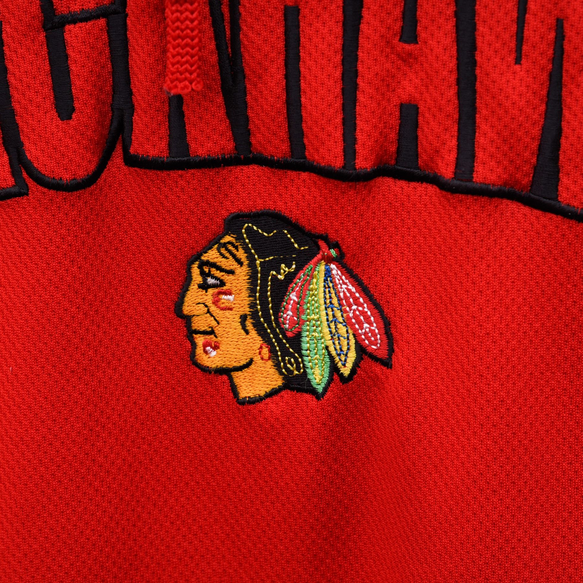 NHL Chicago Blackhawks Mens L Embroidered Hoodie Jumper Pullover Size US L / EU 52-54 / 3 - 3 Thumbnail