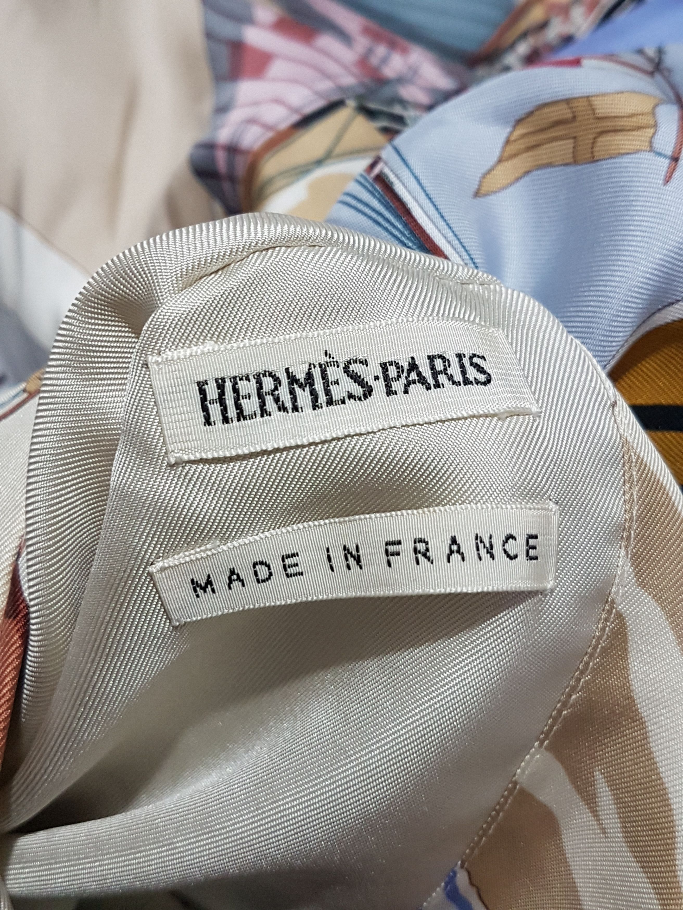 Hermes Hermes Sailboat & Lighthouse Silk & Cotton Reversible Jacket Size US XS / EU 42 / 0 - 22 Thumbnail