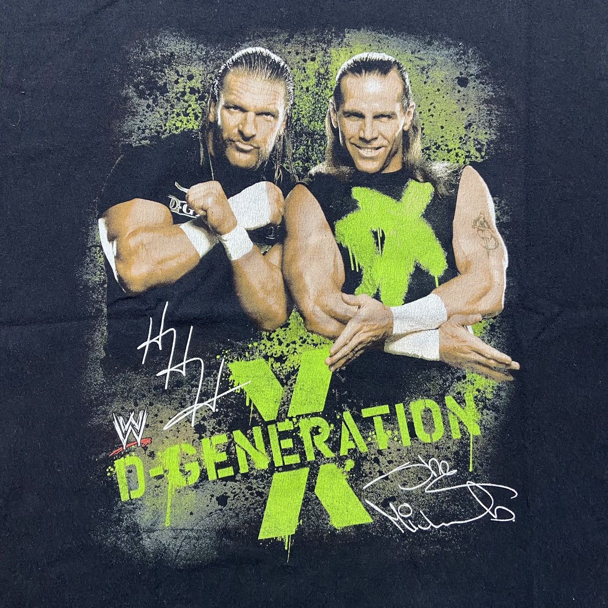 Vintage × WWE × WWF Vintage WWE D-Generation X Shawn Michaels Triple H T-Shirt Size US S / EU 44-46 / 1 - 3 Thumbnail