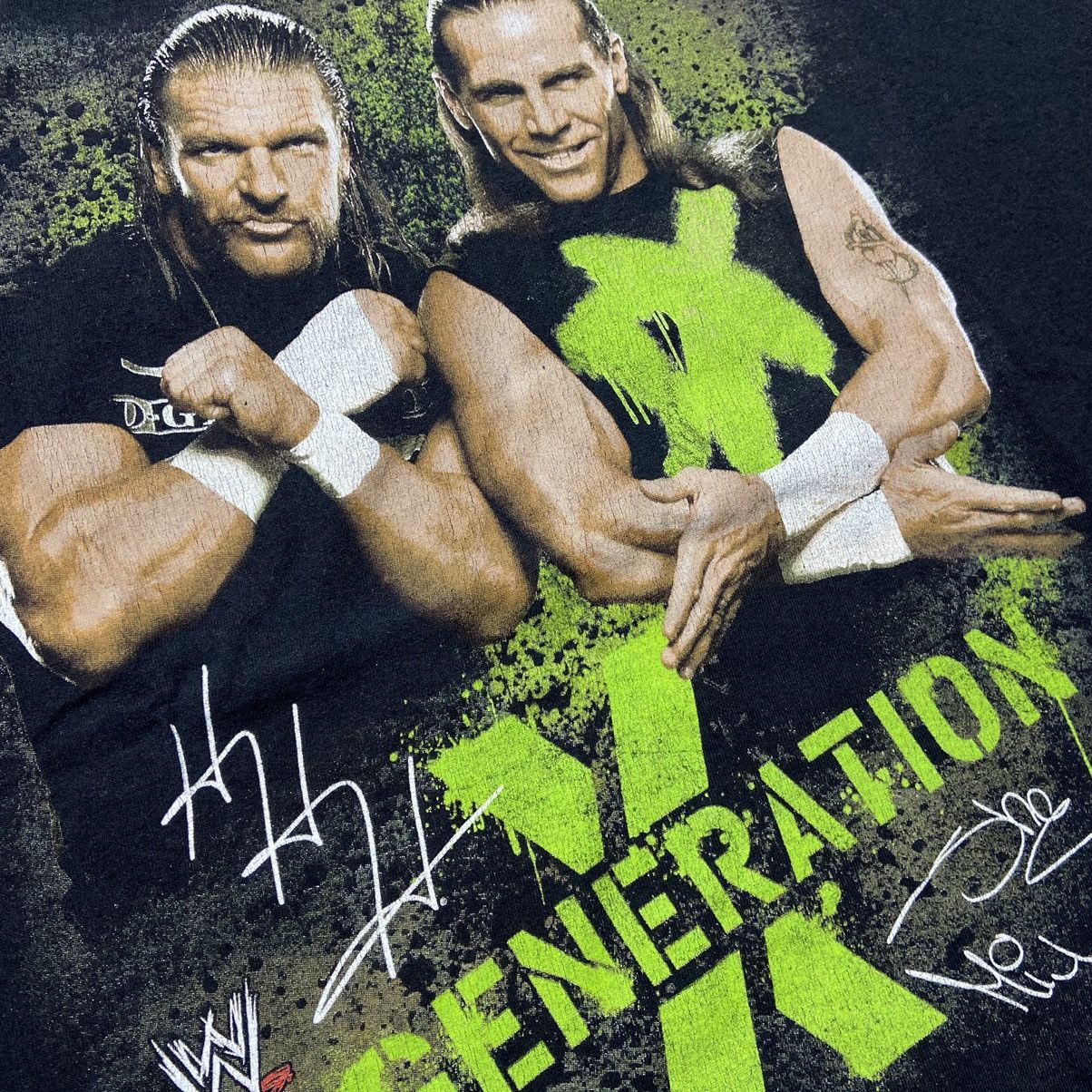 Vintage × WWE × WWF Vintage WWE D-Generation X Shawn Michaels Triple H T-Shirt Size US S / EU 44-46 / 1 - 5 Thumbnail