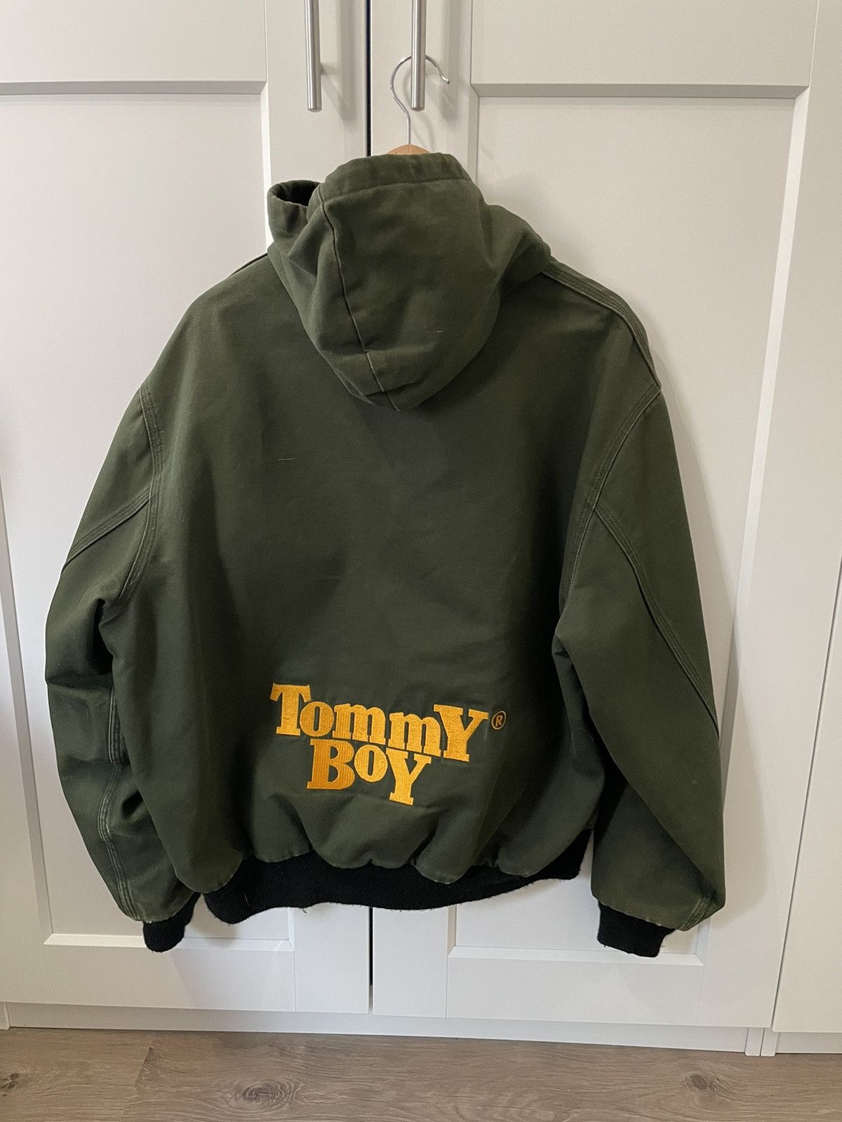 Stussy Carhartt Tommy Boy Records 90s Jacket | Grailed