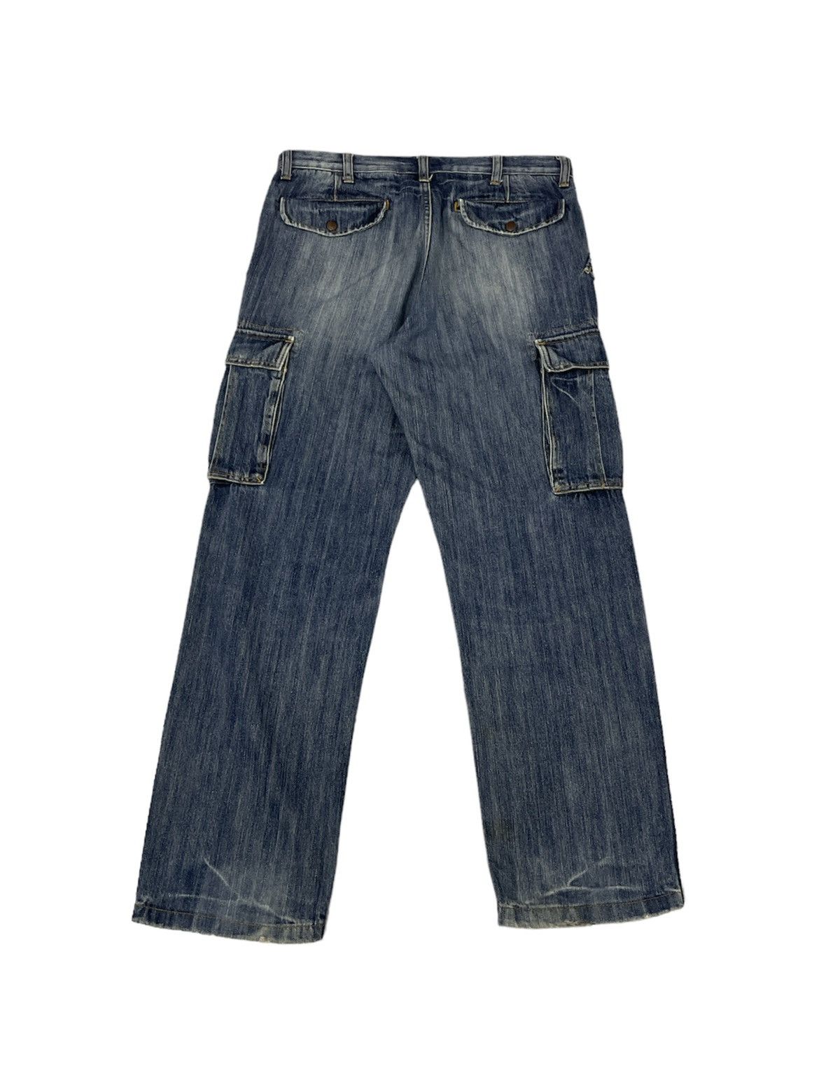 Global Work Vintage Global Work Japan Cargo Jeans Size US 34 / EU 50 - 4 Thumbnail