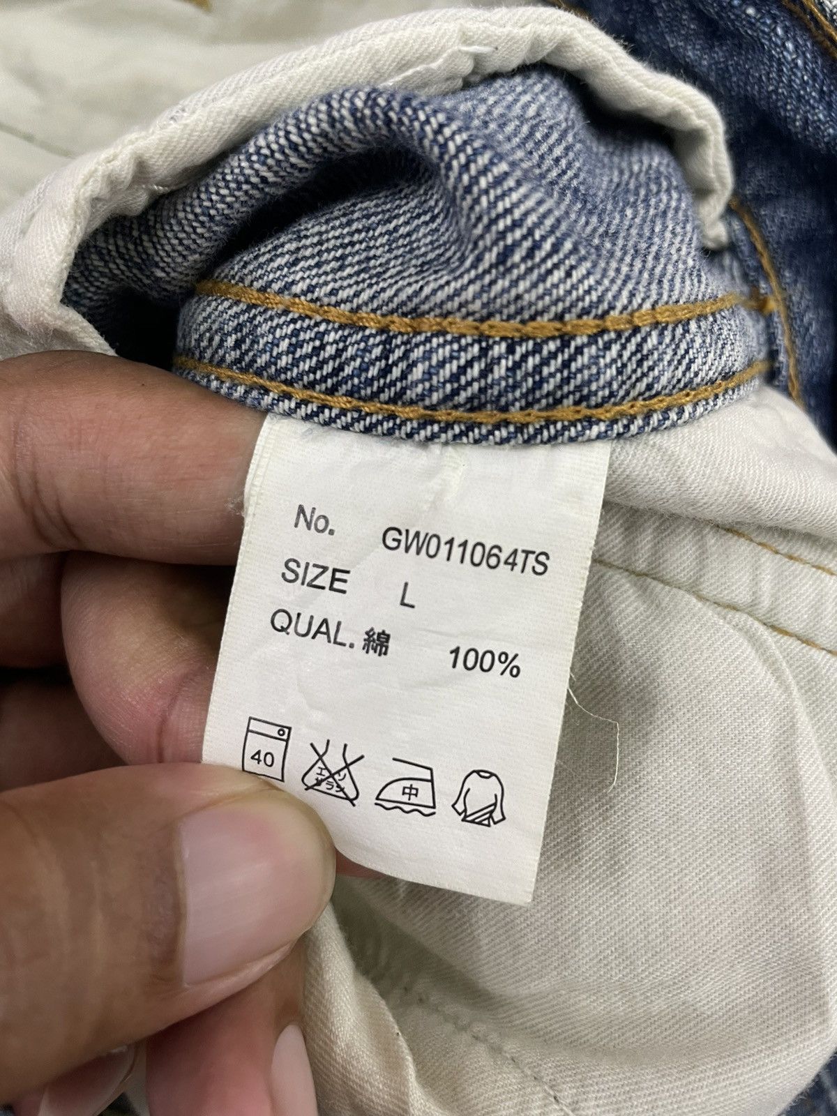 Global Work Vintage Global Work Japan Cargo Jeans Size US 34 / EU 50 - 8 Thumbnail