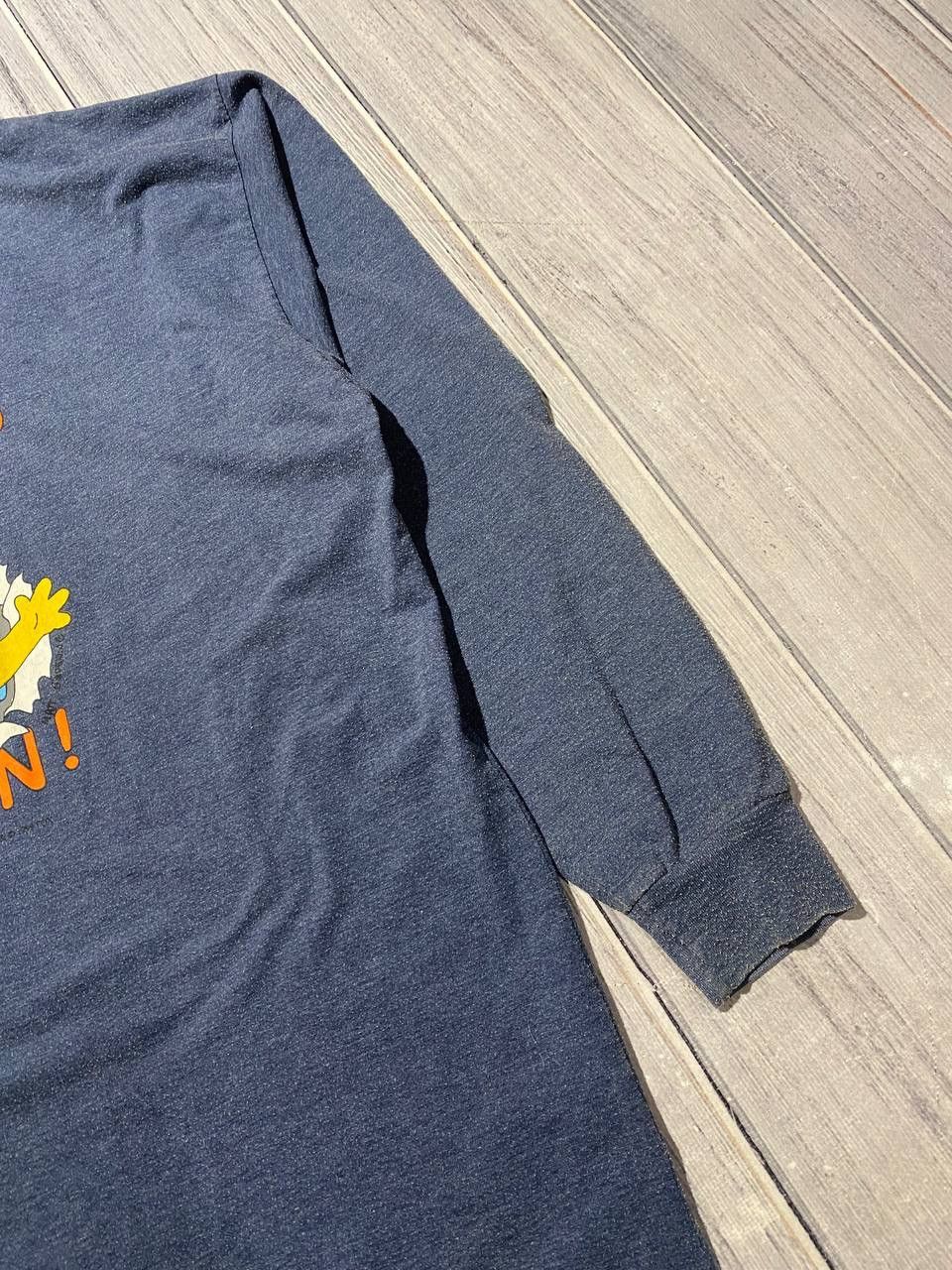 The Simpsons Vintage The Simpson 1999 T-Shirt Bart Cool Man Long Sleeve Size US L / EU 52-54 / 3 - 5 Thumbnail