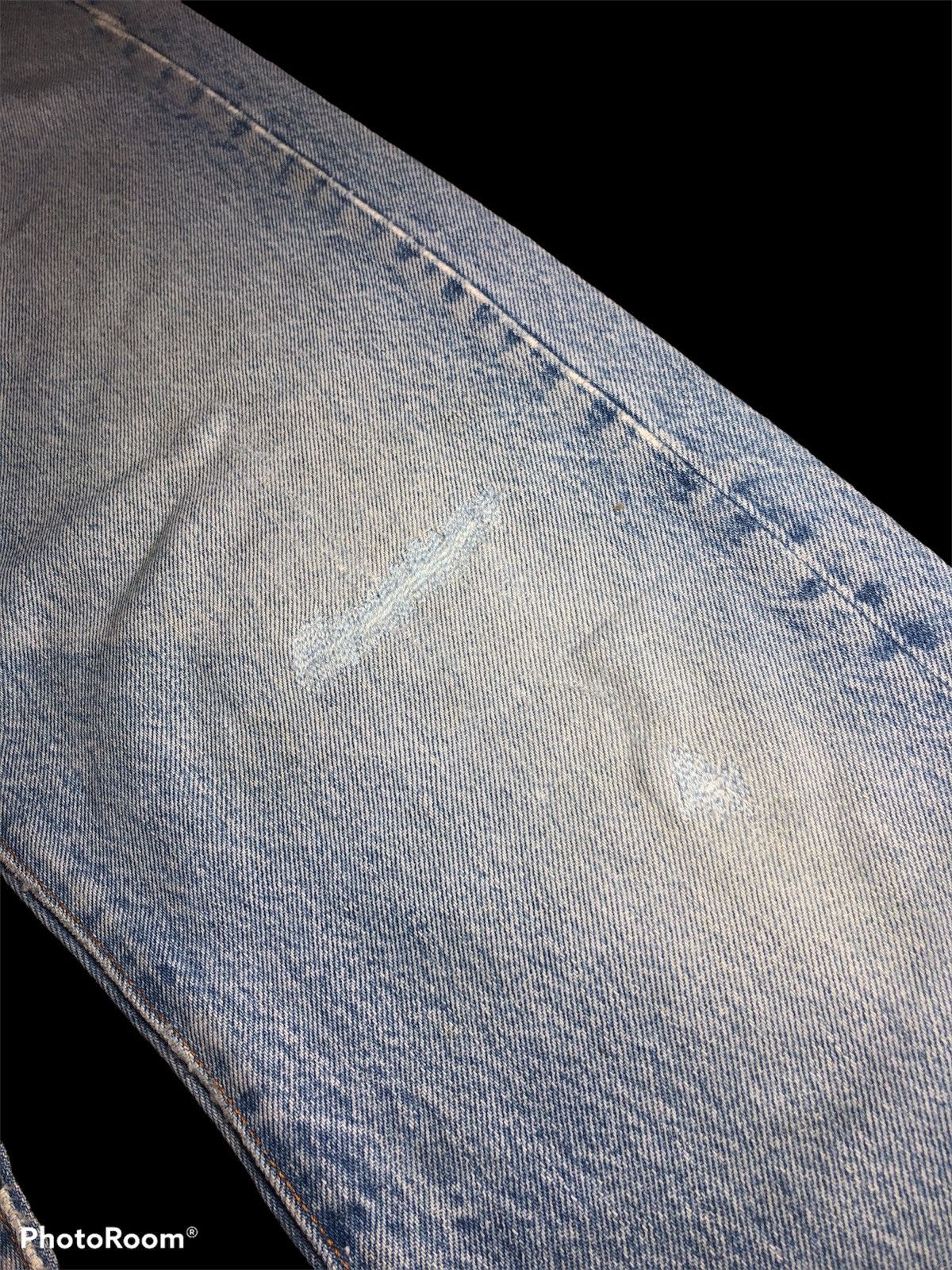 Levi's × Vintage 80s⚡️⚡️LEVIS 501 AGING FADED DENIM Size US 30 / EU 46 - 6 Thumbnail