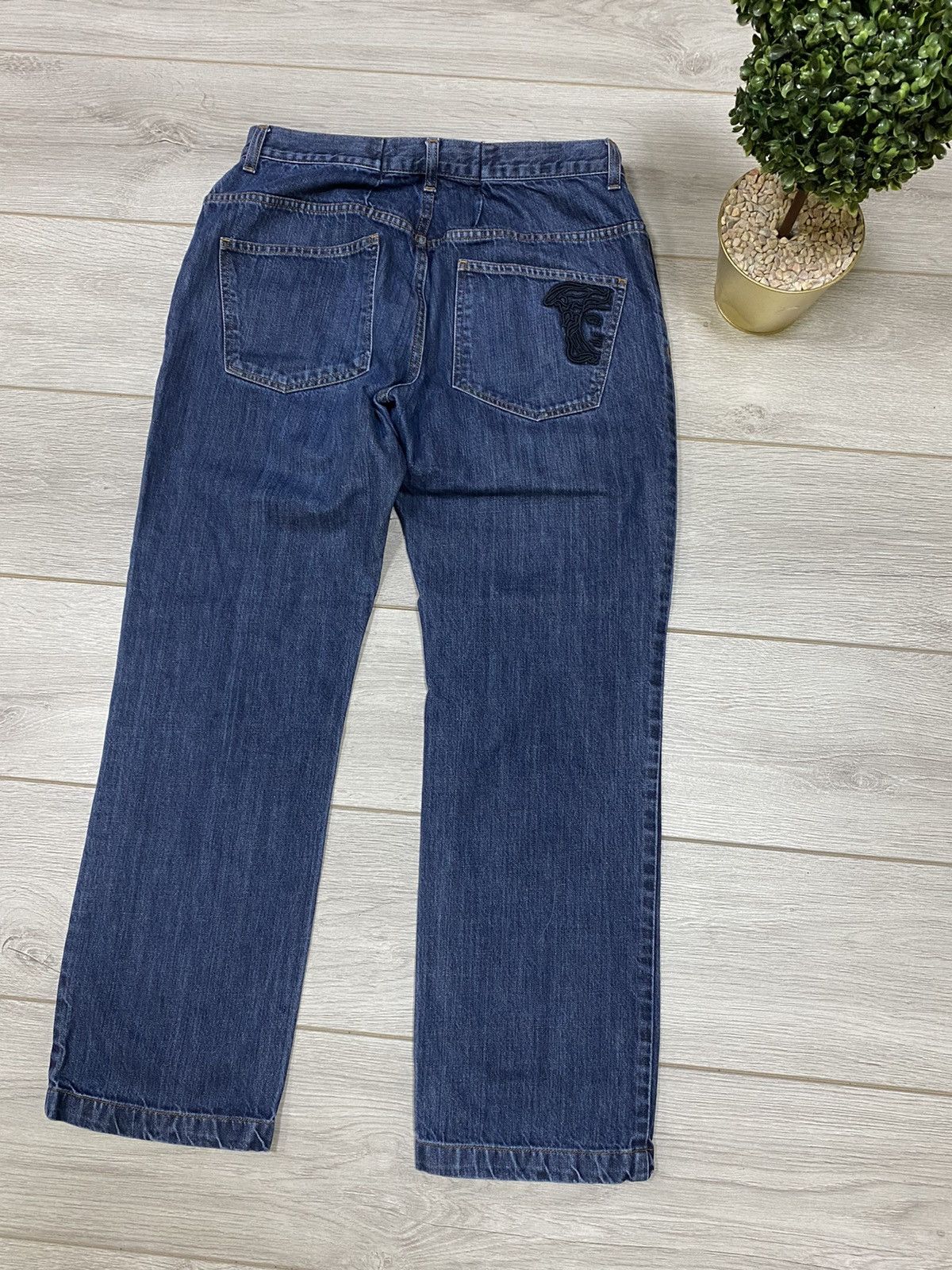 Vintage Versace collection Medusa half head jeans Size US 36 / EU 52 - 3 Thumbnail