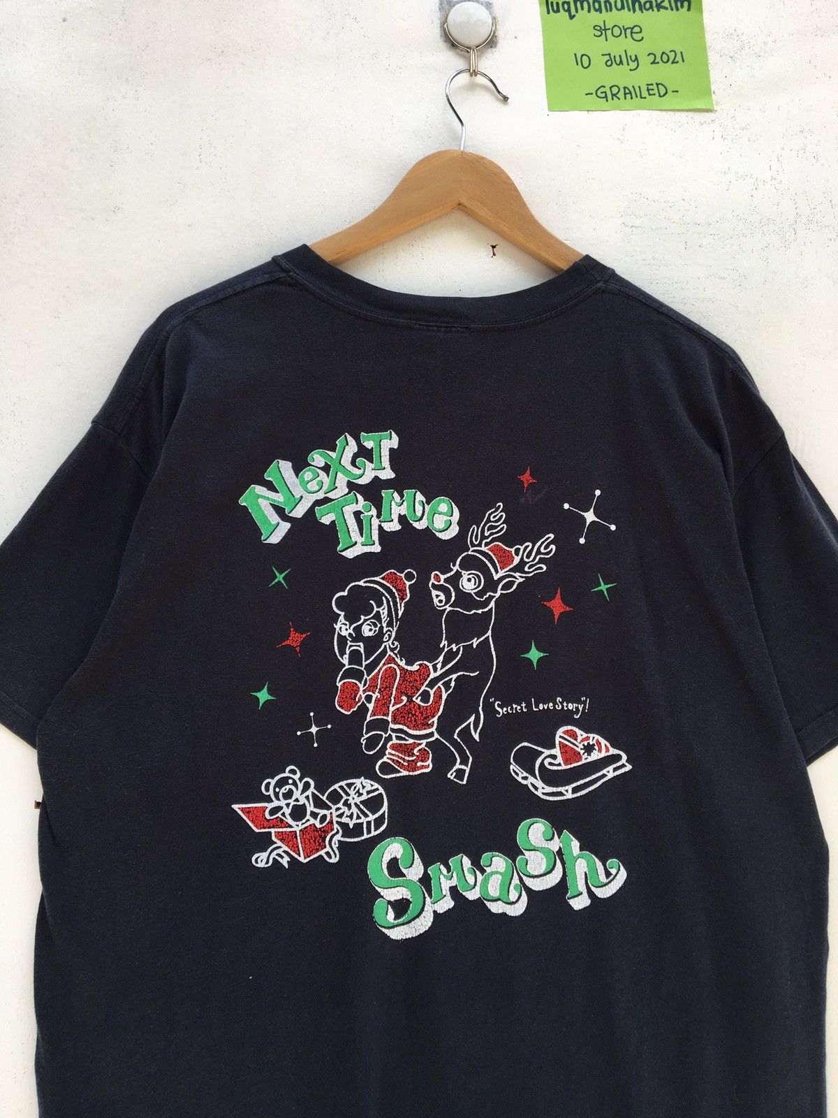 Japanese Brand Japanese Brand Kishidenne Wrerutogood ‘fuck merry” Tee Size US L / EU 52-54 / 3 - 12 Thumbnail