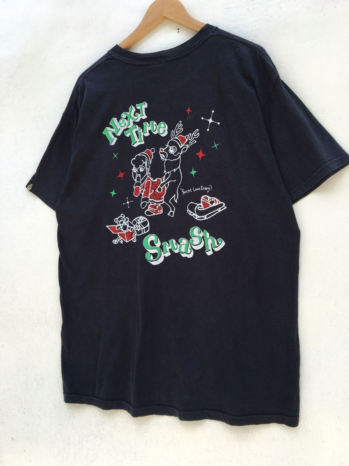 Japanese Brand Japanese Brand Kishidenne Wrerutogood ‘fuck merry” Tee Size US L / EU 52-54 / 3 - 11 Thumbnail