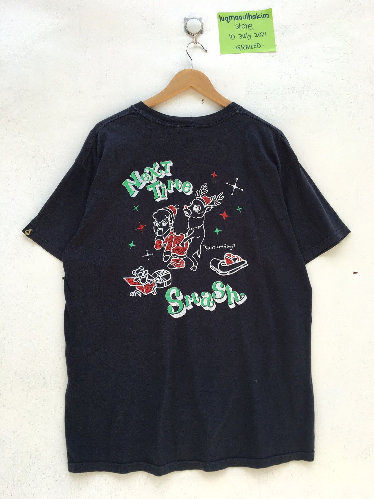 Japanese Brand Japanese Brand Kishidenne Wrerutogood ‘fuck merry” Tee Size US L / EU 52-54 / 3 - 9 Thumbnail