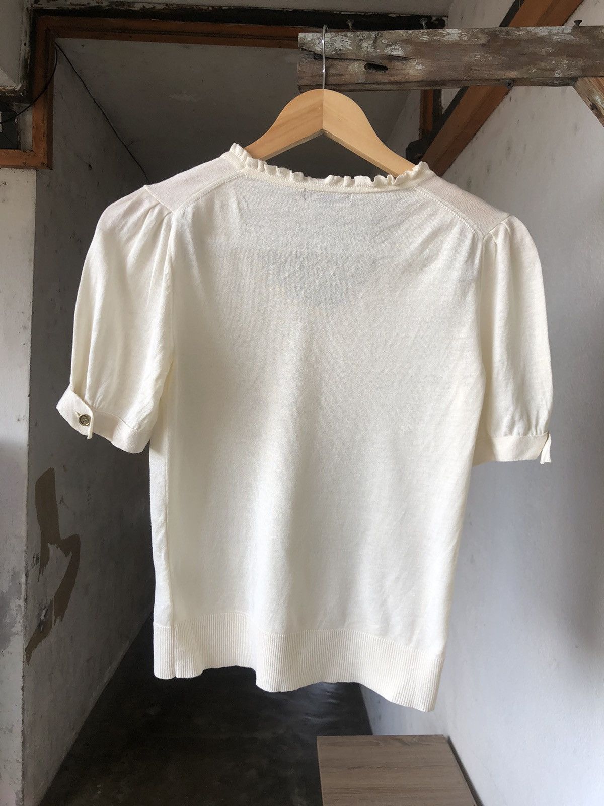 Burberry Vintage Burberry London Small Logo Crop Top Size S / US 4 / IT 40 - 3 Thumbnail