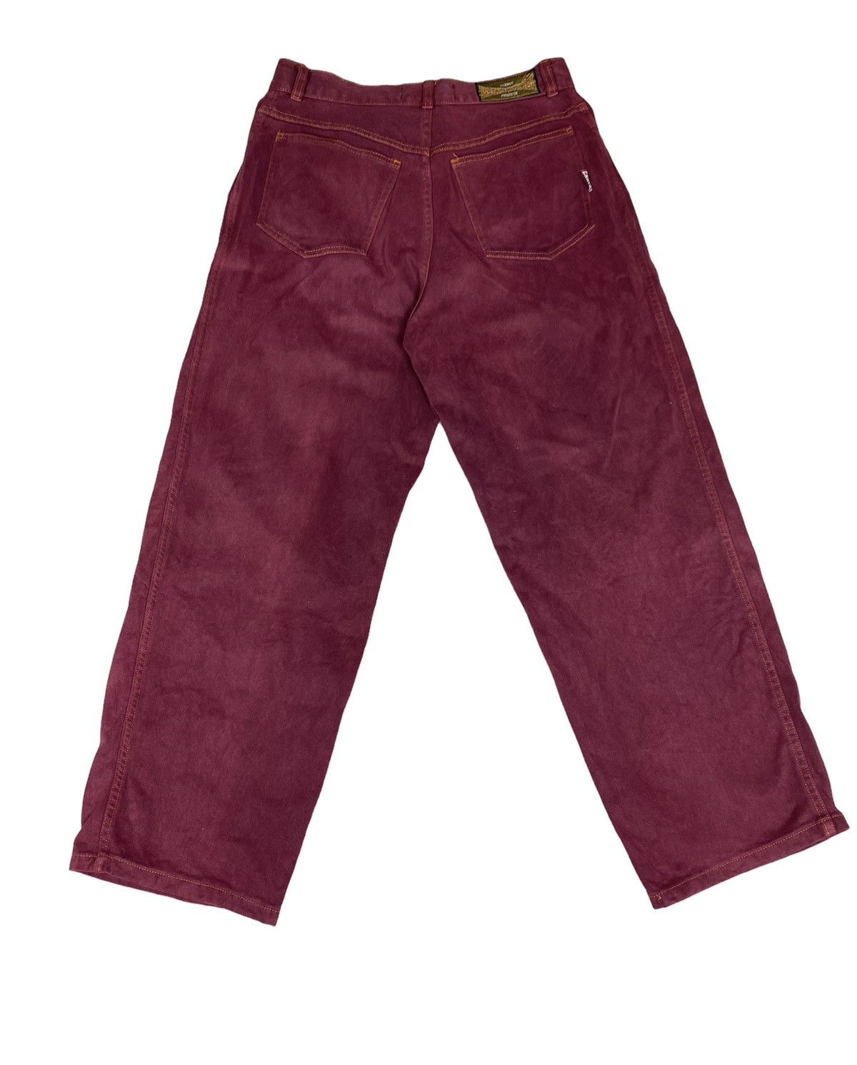 Shorty's Skateboards Vintage Planet Earth Skateboard Baggy Pants. S0177 Size US 32 / EU 48 - 2 Thumbnail