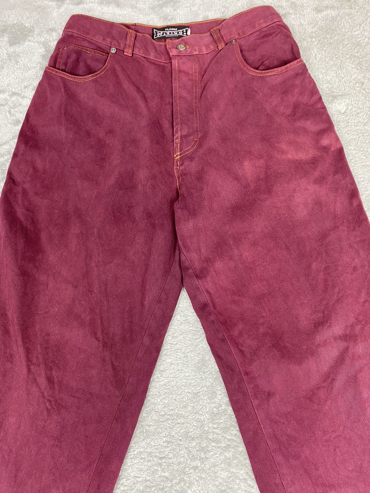 Shorty's Skateboards Vintage Planet Earth Skateboard Baggy Pants. S0177 Size US 32 / EU 48 - 3 Thumbnail