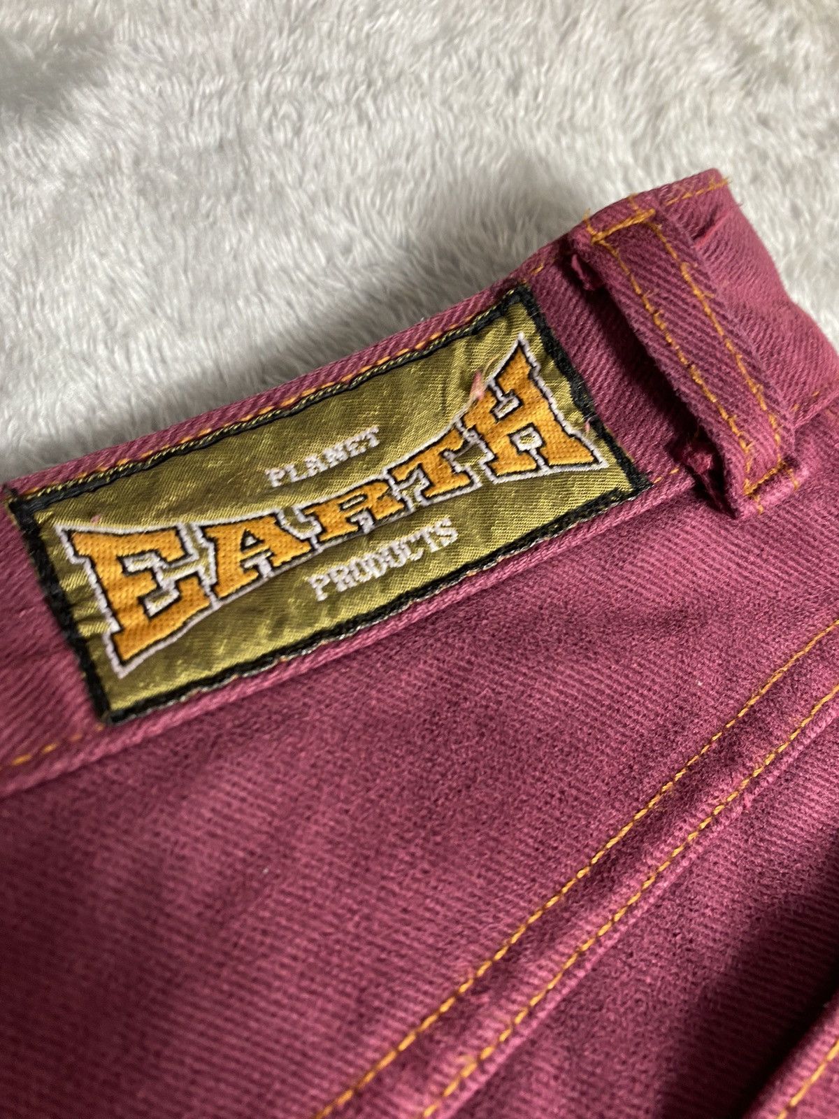 Shorty's Skateboards Vintage Planet Earth Skateboard Baggy Pants. S0177 Size US 32 / EU 48 - 10 Thumbnail
