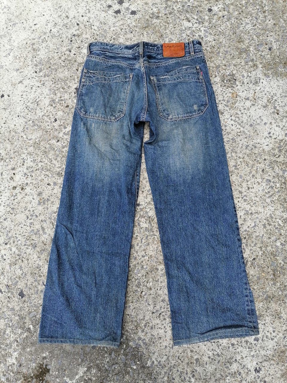 Other Flash Report Distressed Denim Jeans Size US 34 / EU 50 - 3 Thumbnail