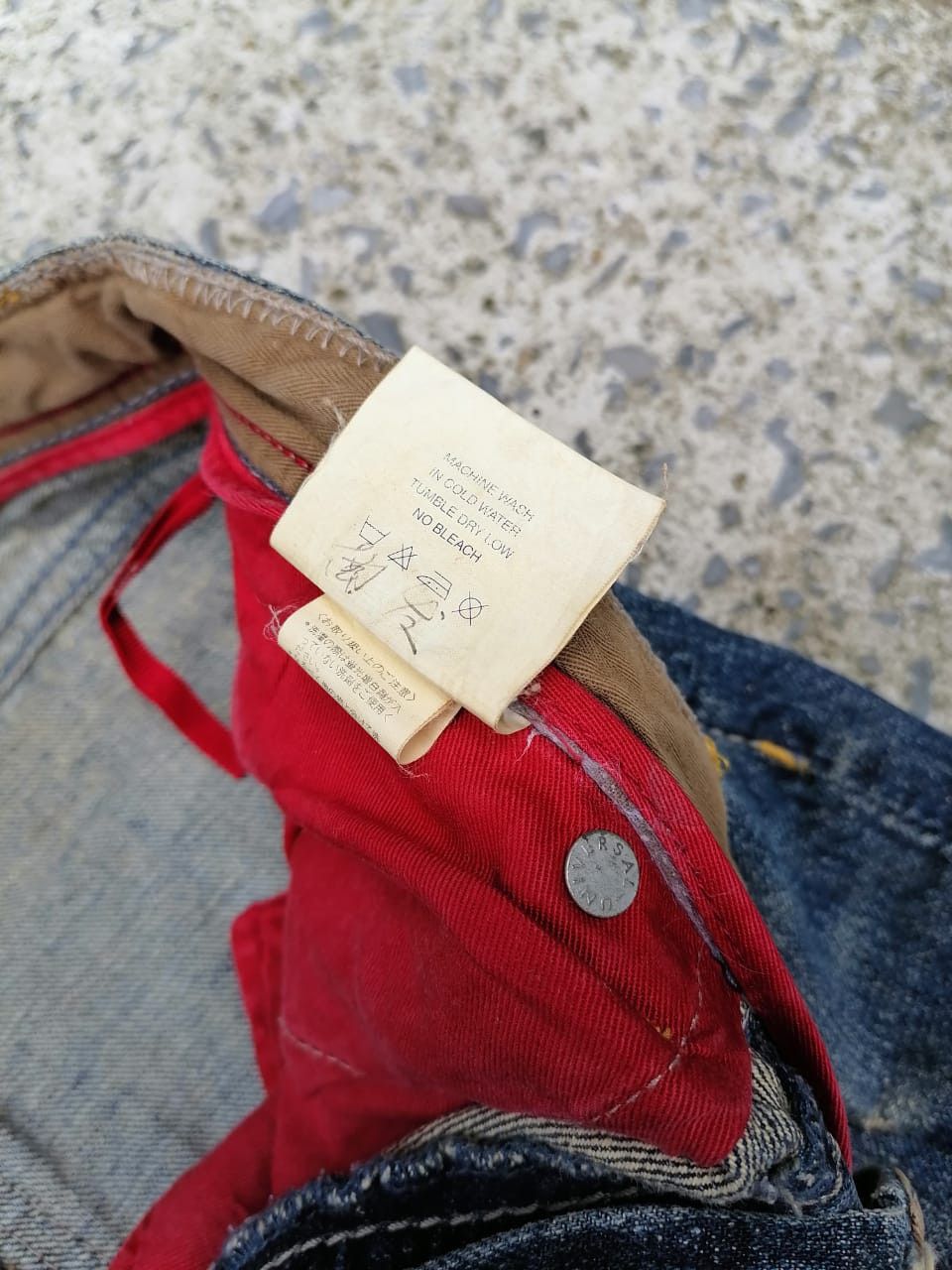 Other Flash Report Distressed Denim Jeans Size US 34 / EU 50 - 4 Thumbnail