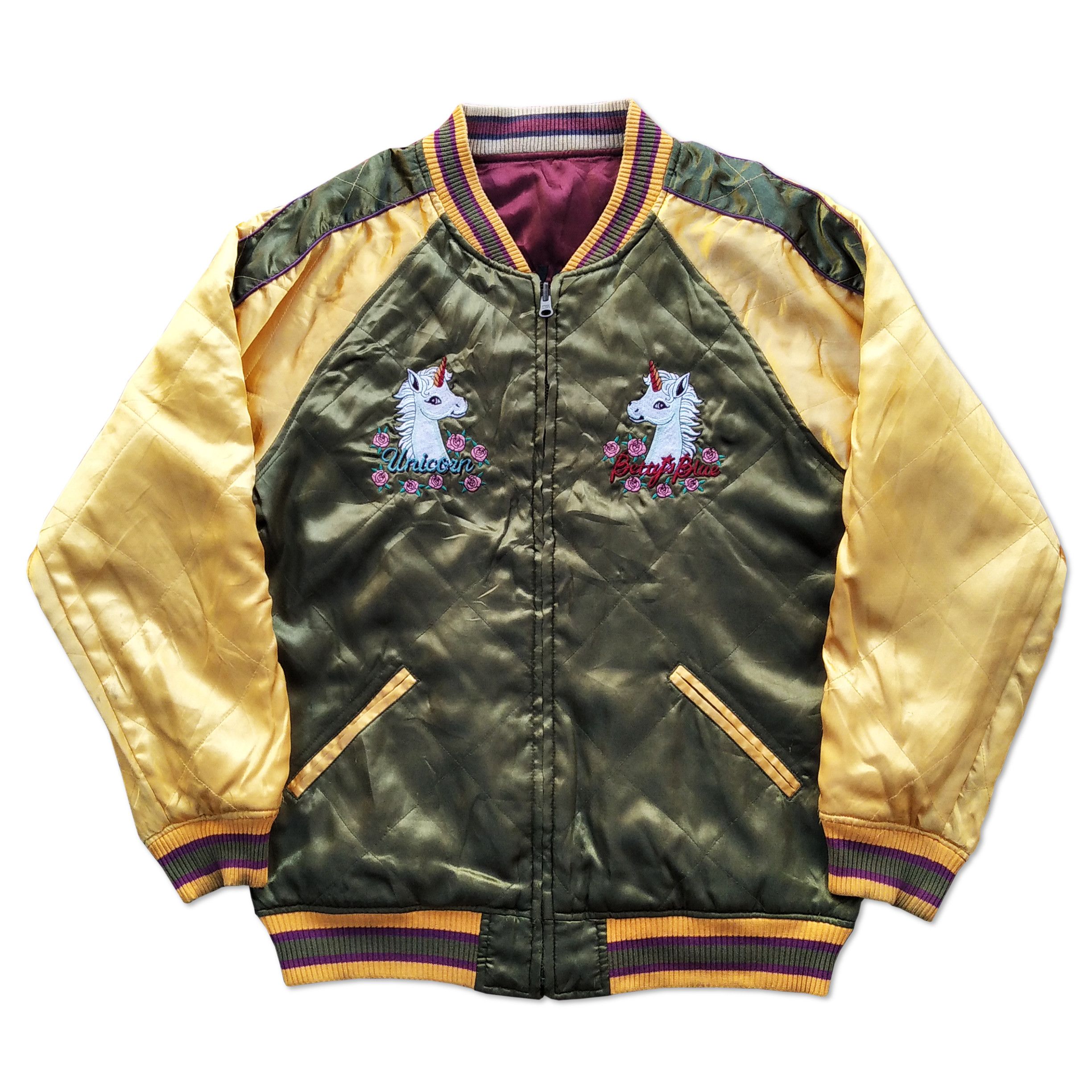 Hysteric Glamour Vintage BETTY BLUE "Shinji Abe" Reversible SUKAJAN Size US M / EU 48-50 / 2 - 2 Thumbnail